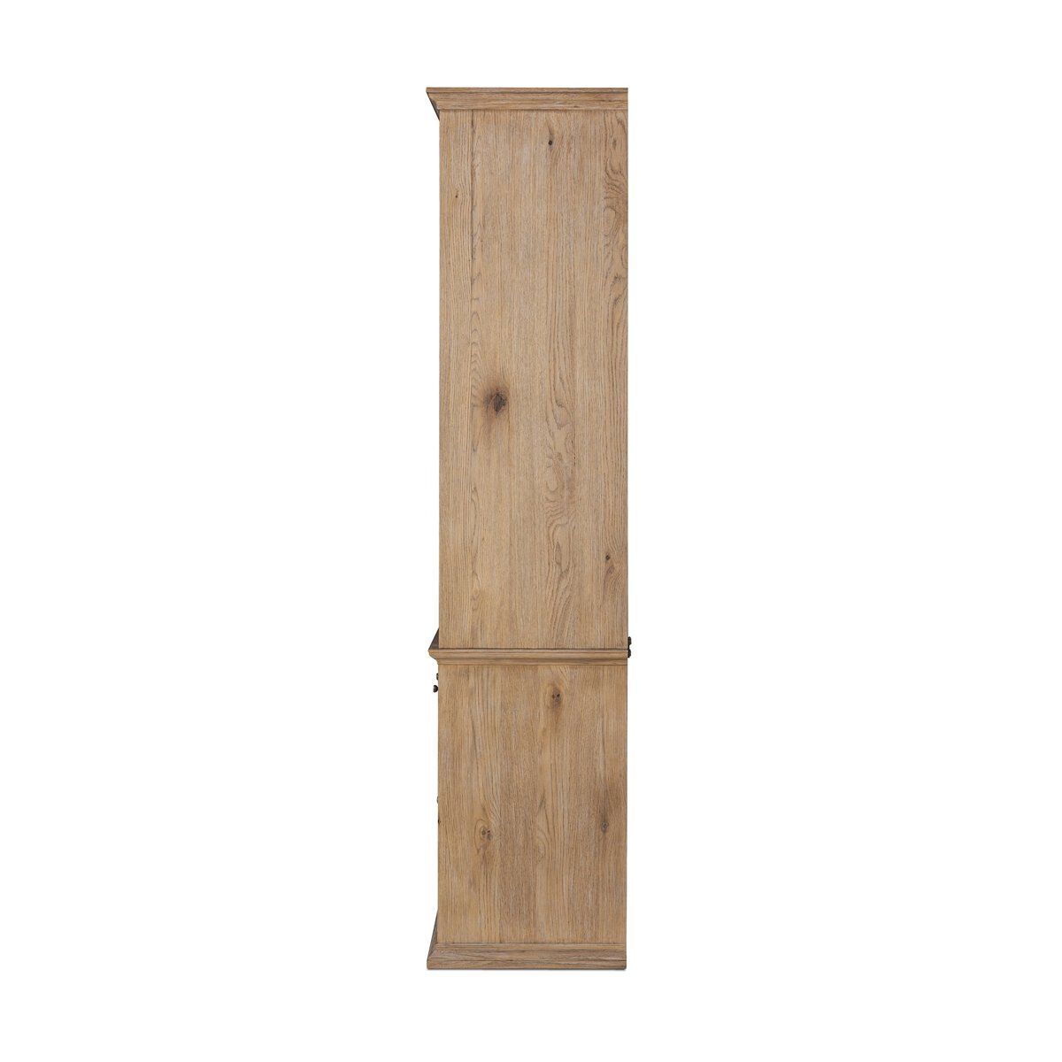 Harding Cabinet Solid Oak Storage Cabinet with Sliding Doors