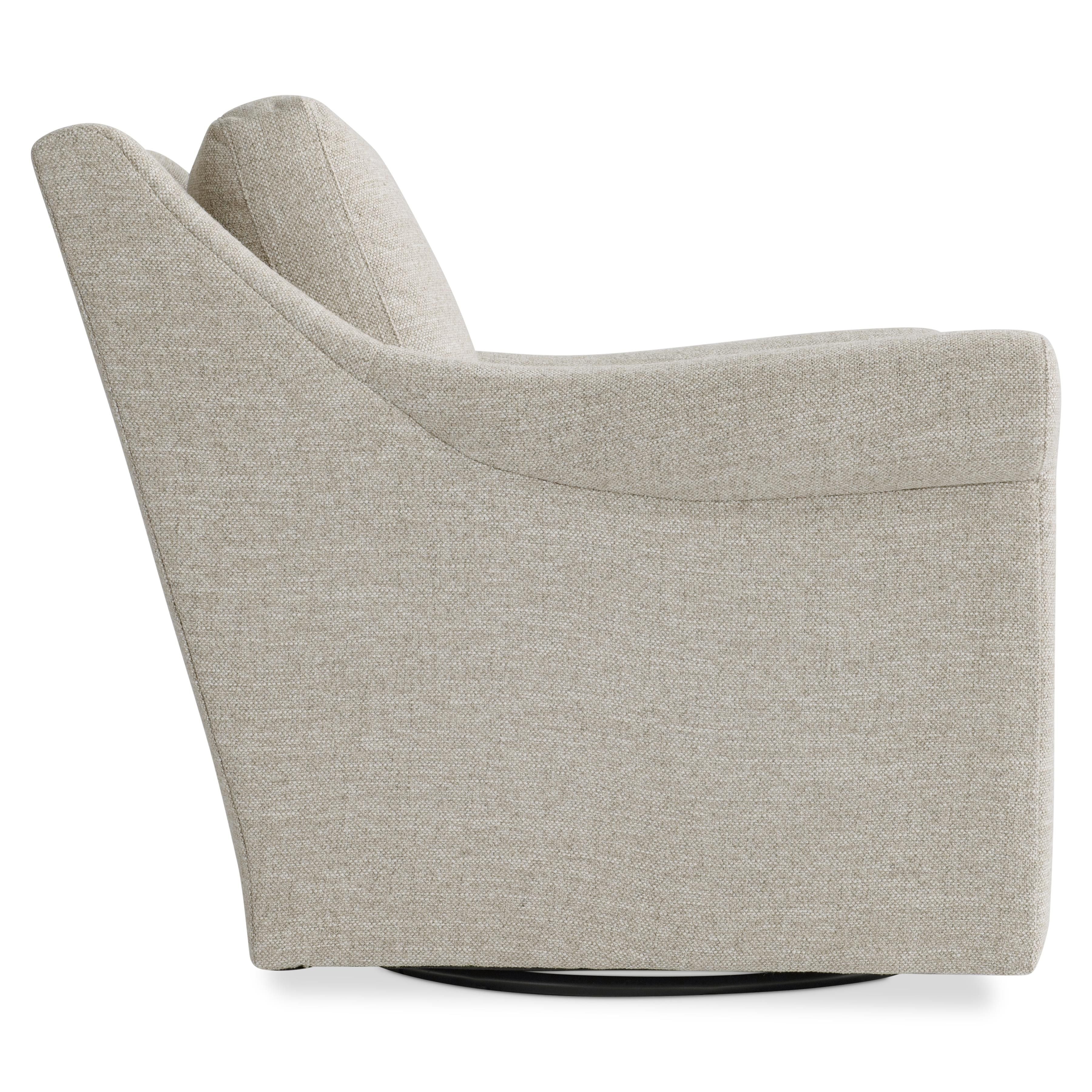 Bernhardt Keirnan Fabric Swivel Chair