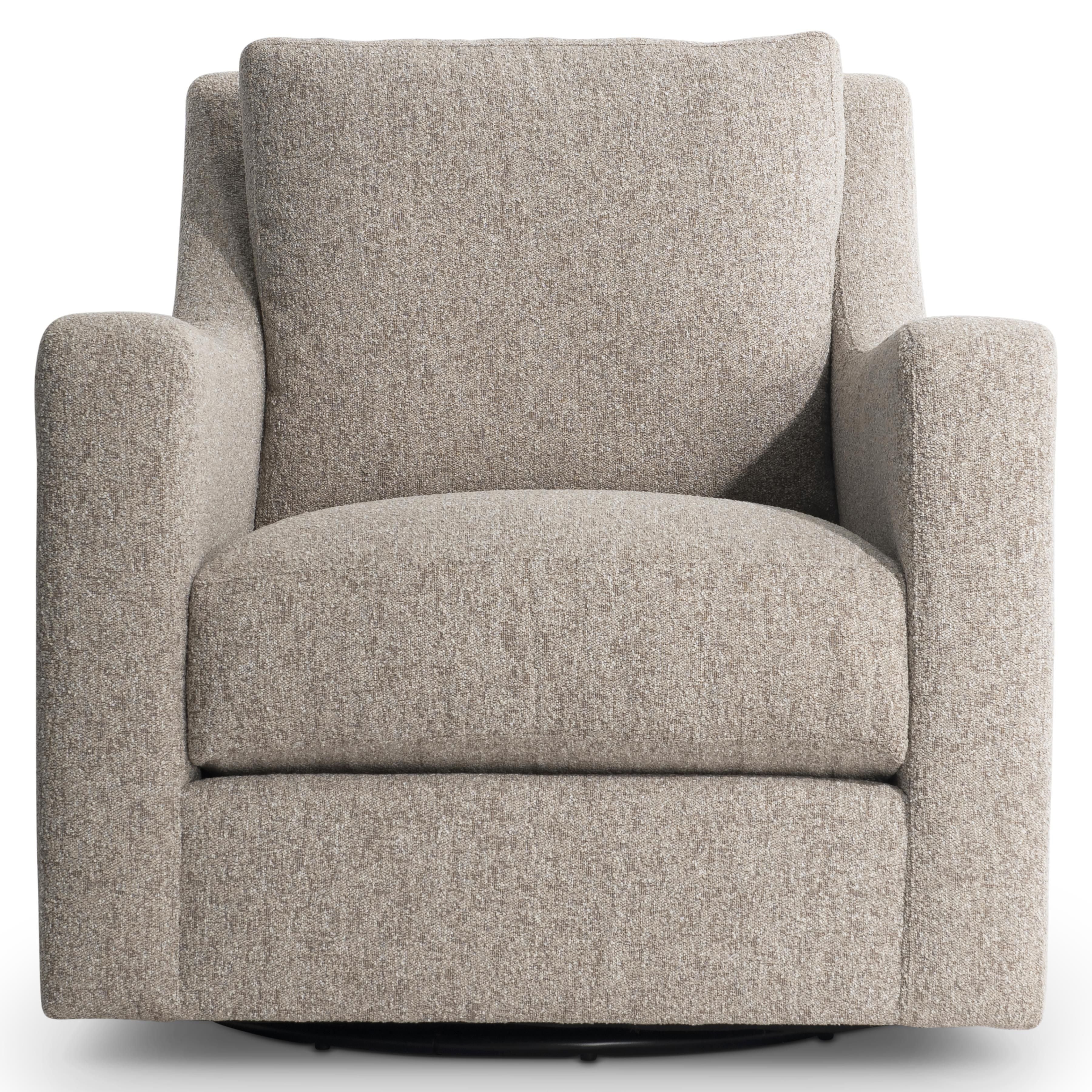 Bernhardt Furniture Ventura Fabric Swivel Chair