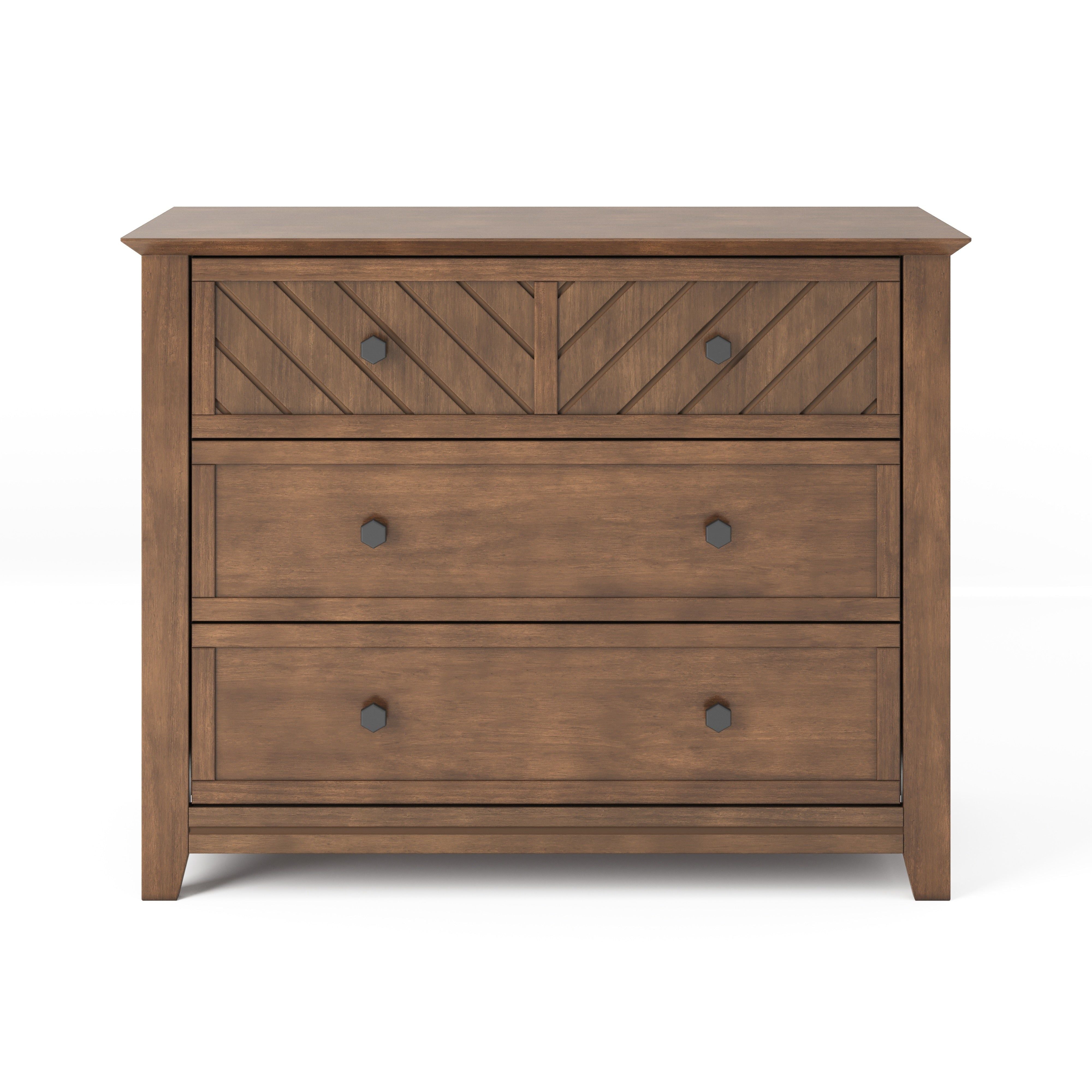 Atwood 3-Drawer Dresser, Cocoa Bean