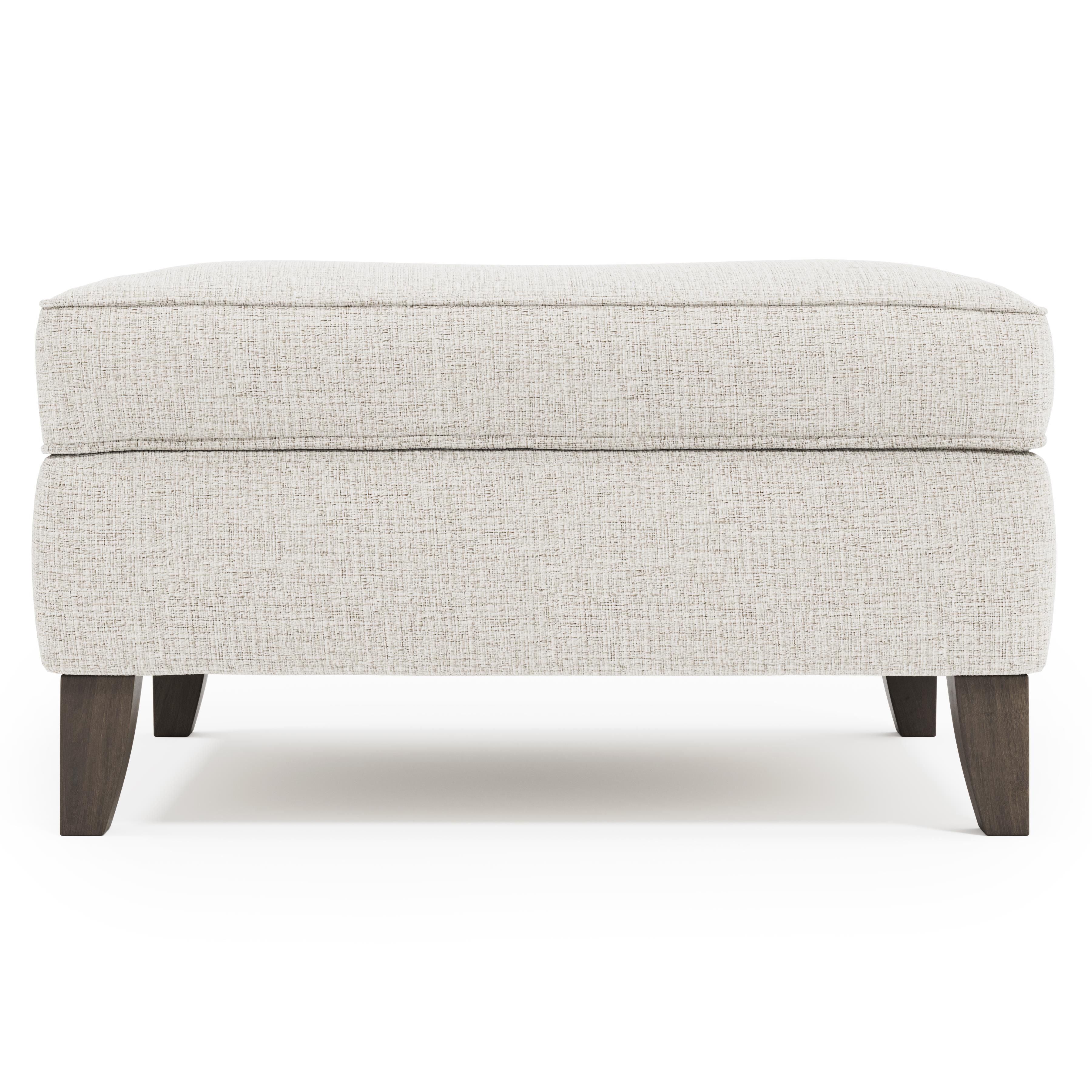 Bernhardt Furniture Addison Fabric Ottoman