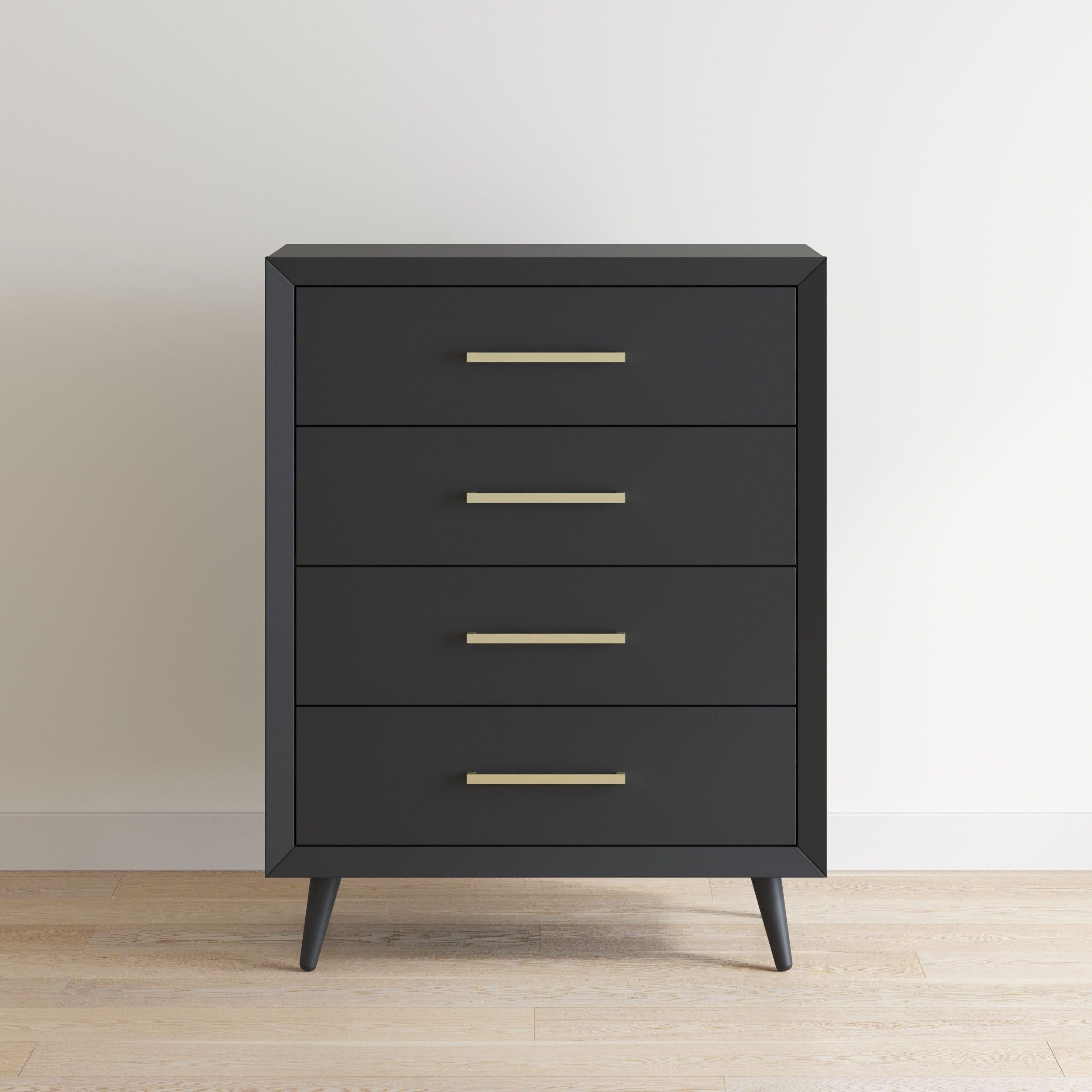 Cranbrook 4-Drawer Chest - Ebony