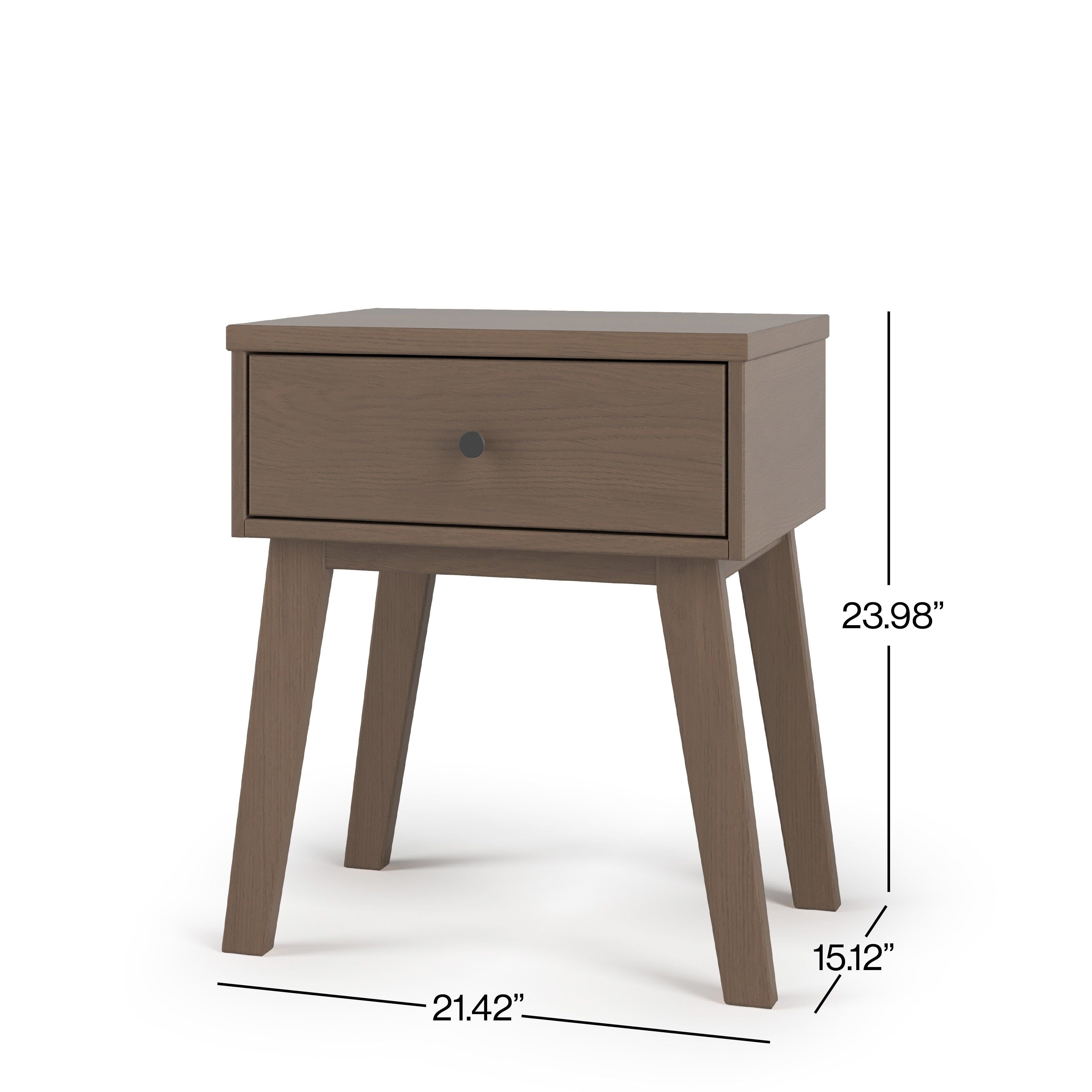 Soho Nightstand, Dusty Heather