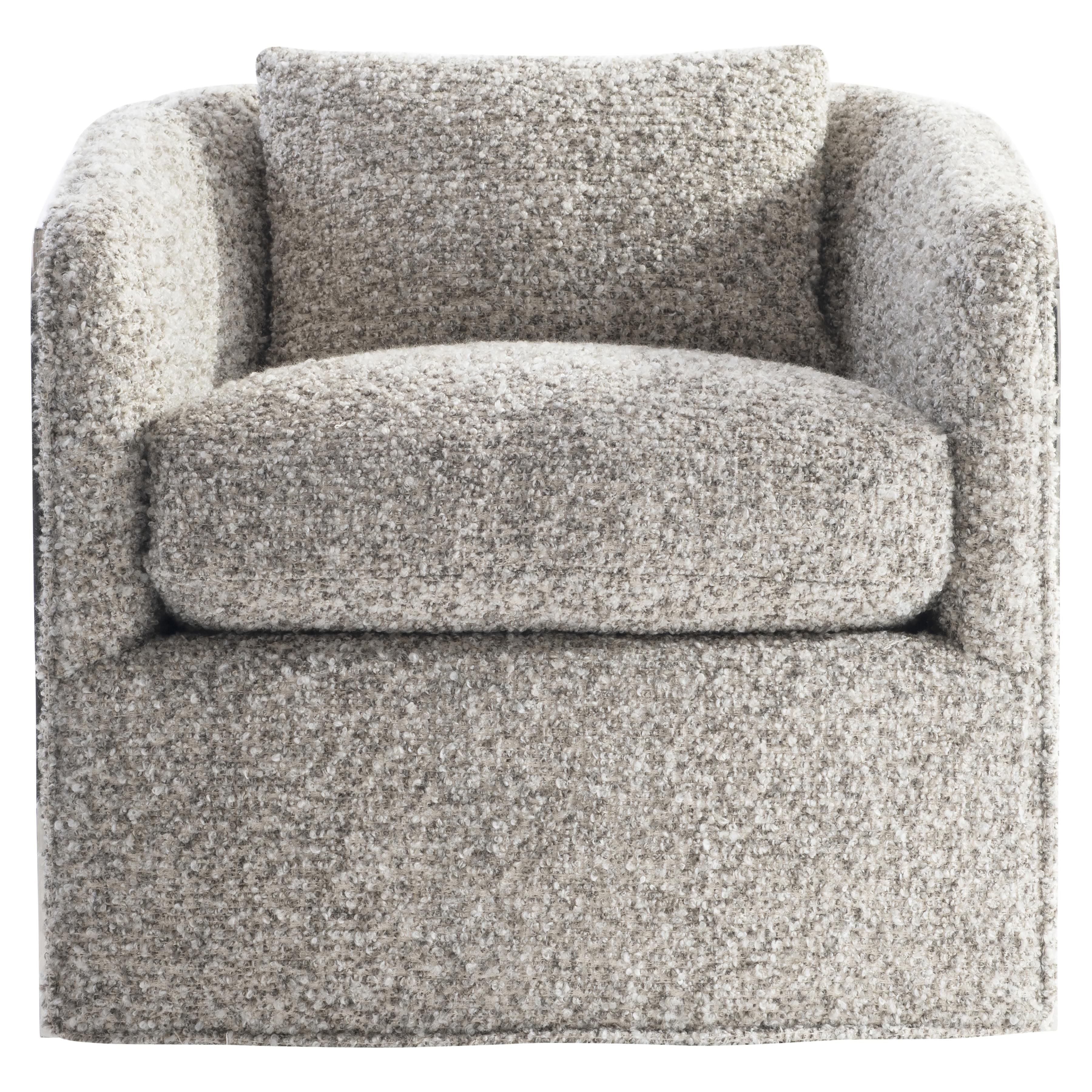 Bernhardt Furniture – Anastasia Fabric Swivel Chair