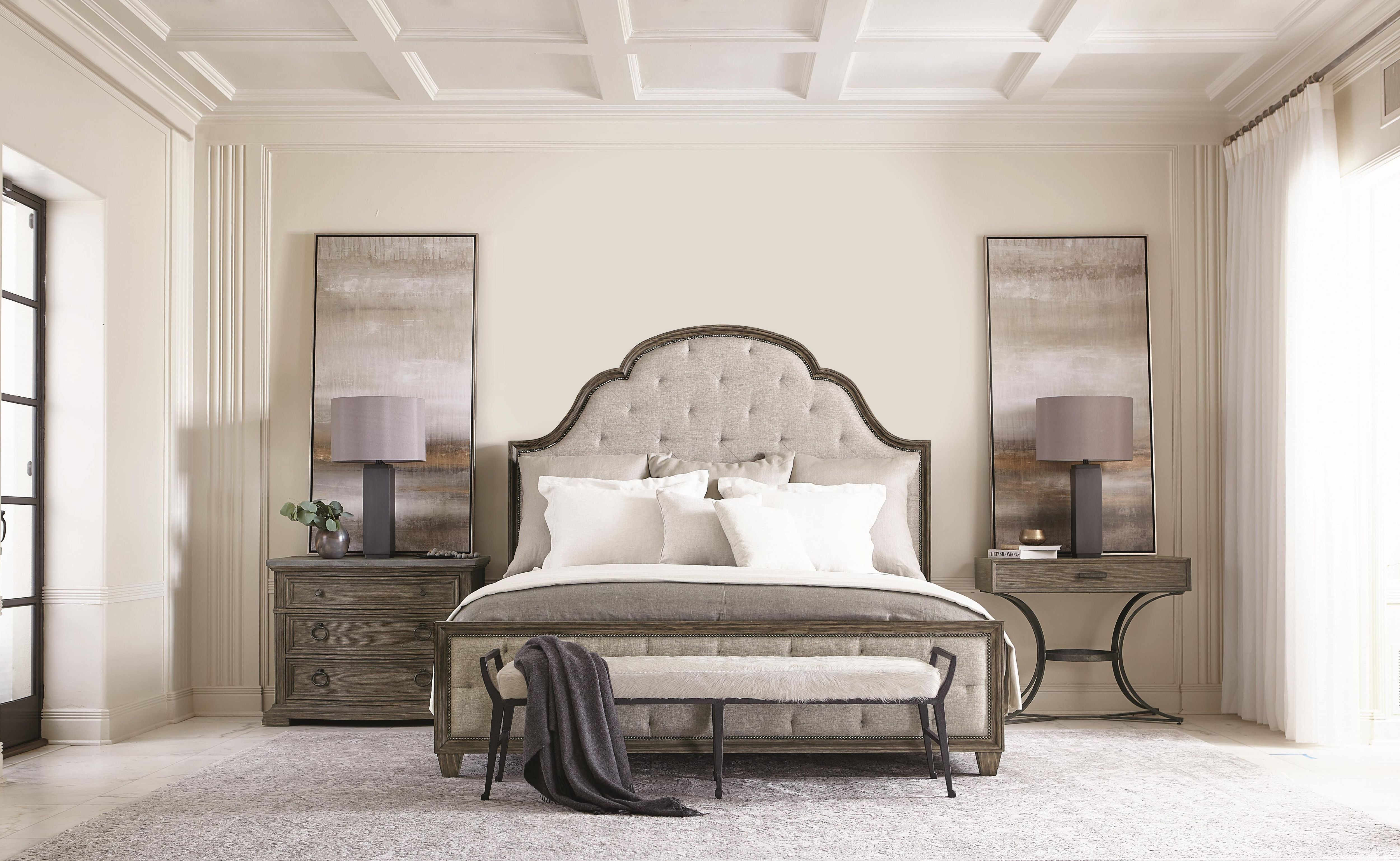 Bernhardt Furniture Mansfield Leather Bench