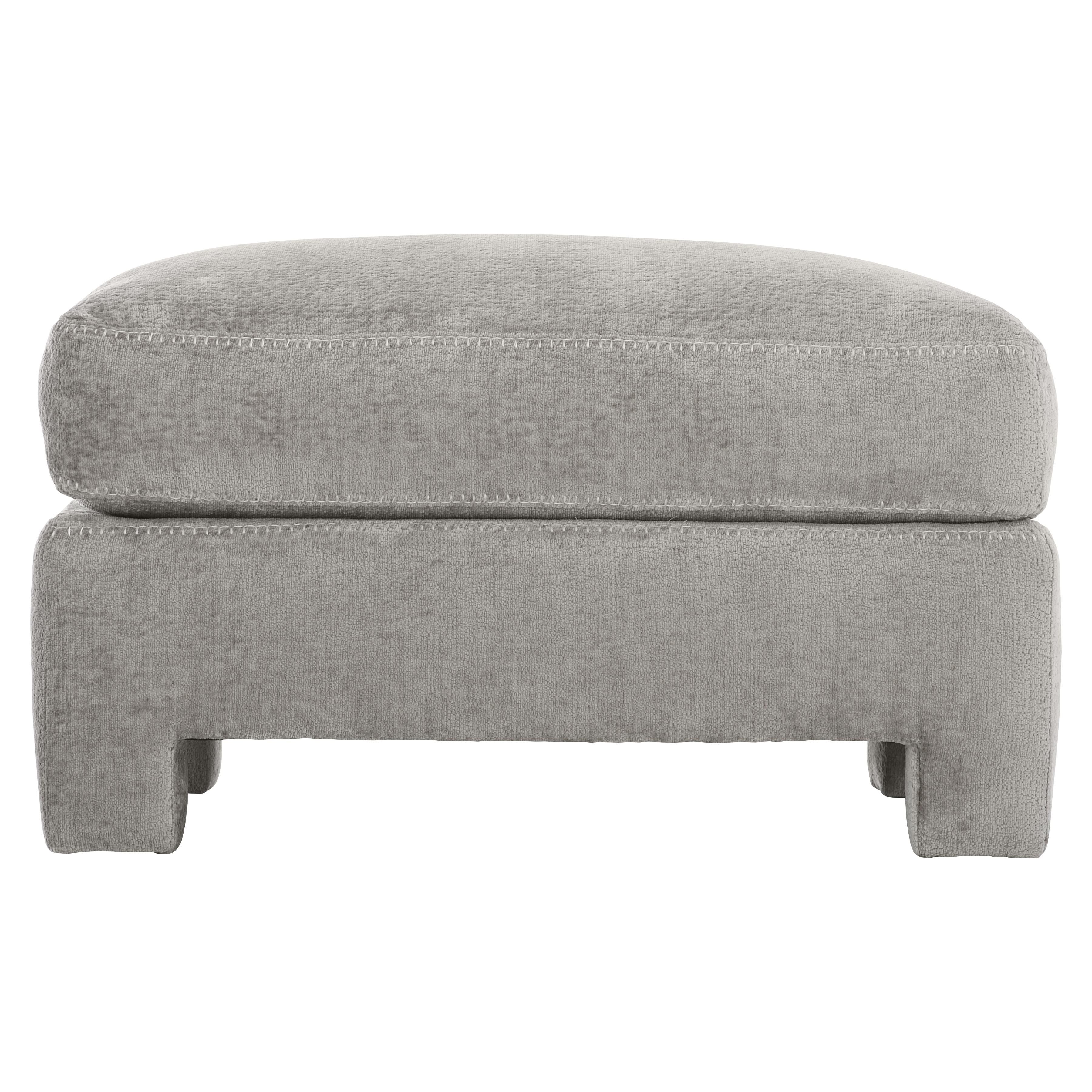 Bernhardt Furniture – Mily Fabric Bumper Ottoman