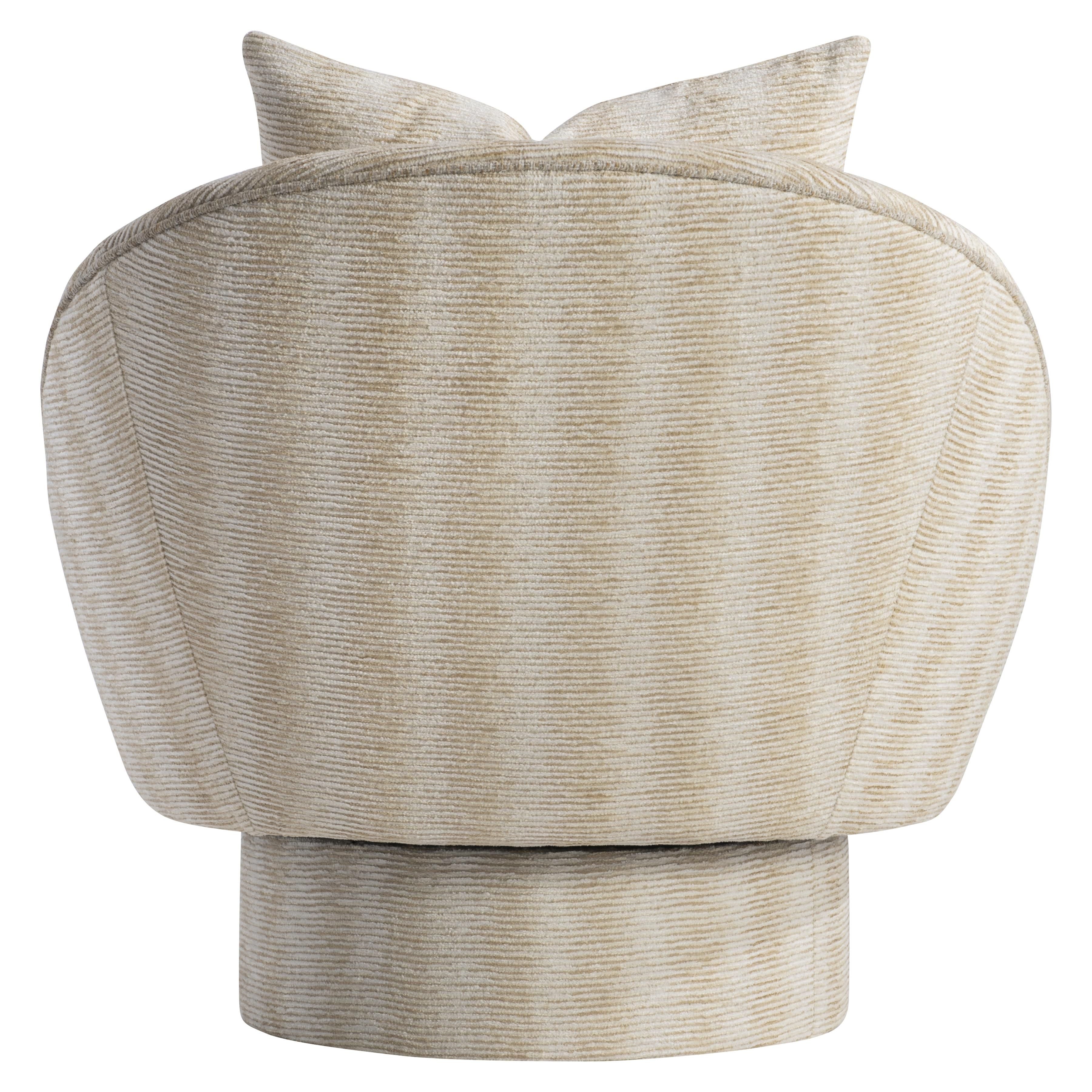 Bernhardt Lucia Fabric Swivel Chair