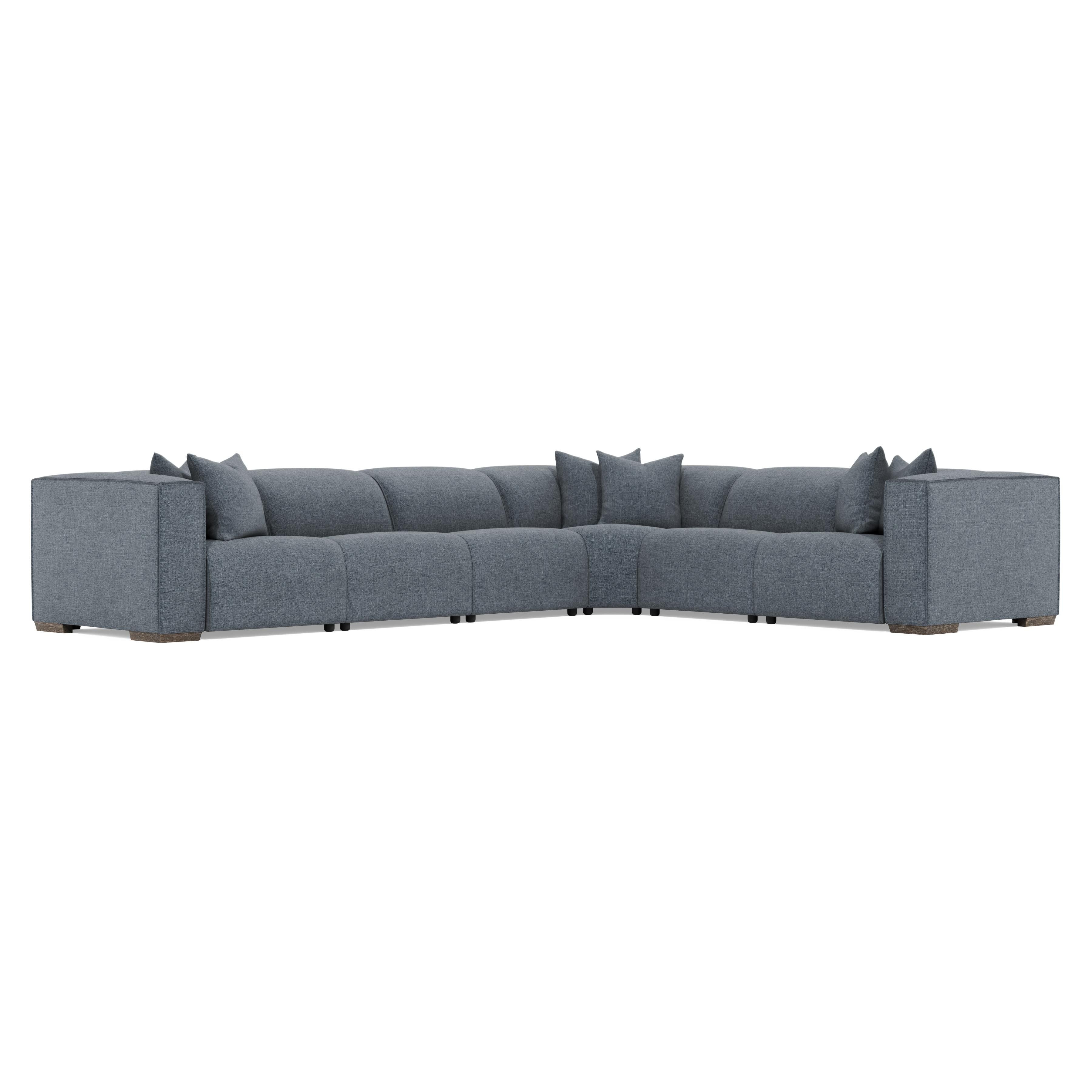 Bernhardt Furniture Bliss Fabric Power Motion Sectional