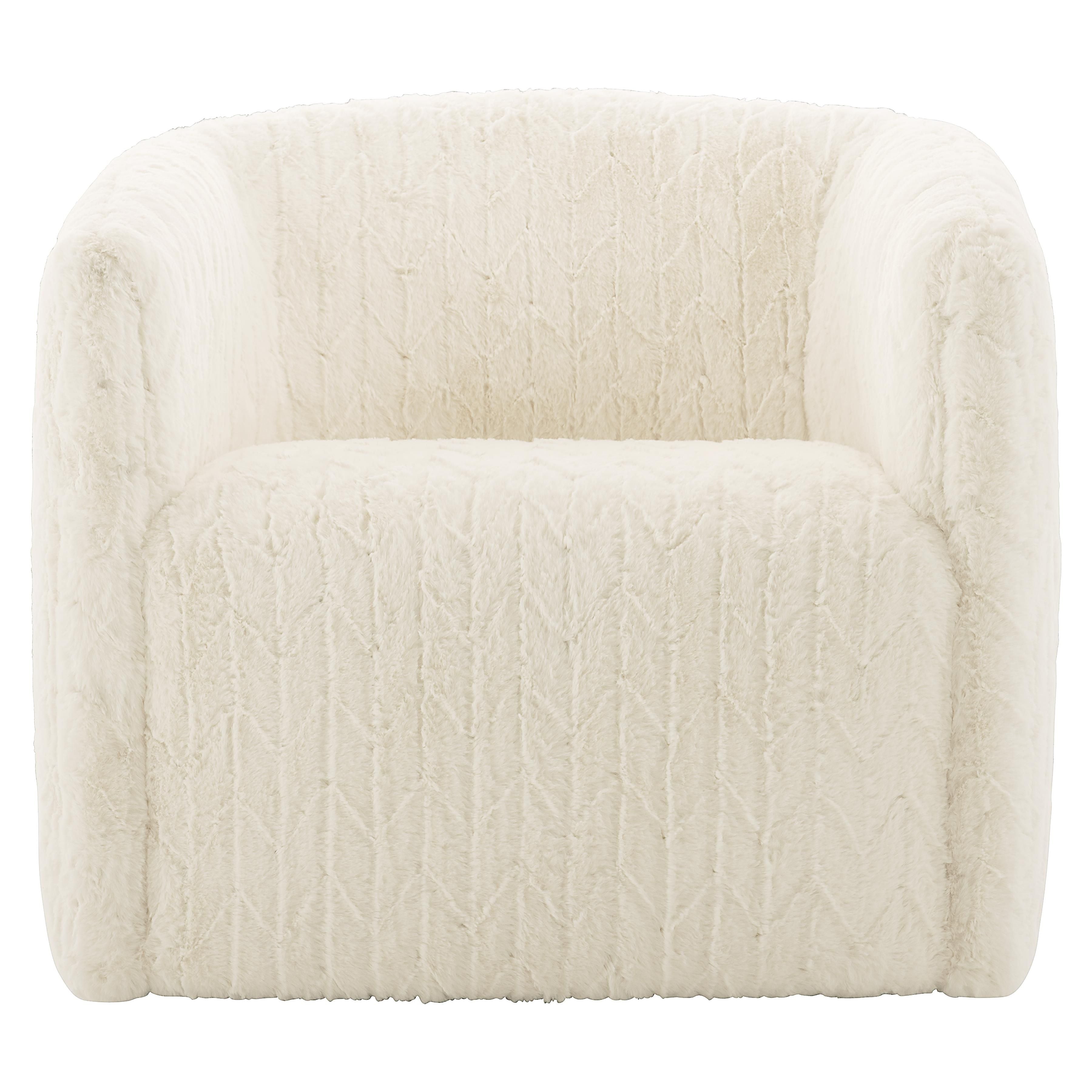 Bernhardt Furniture – Aline Fabric Swivel Chair