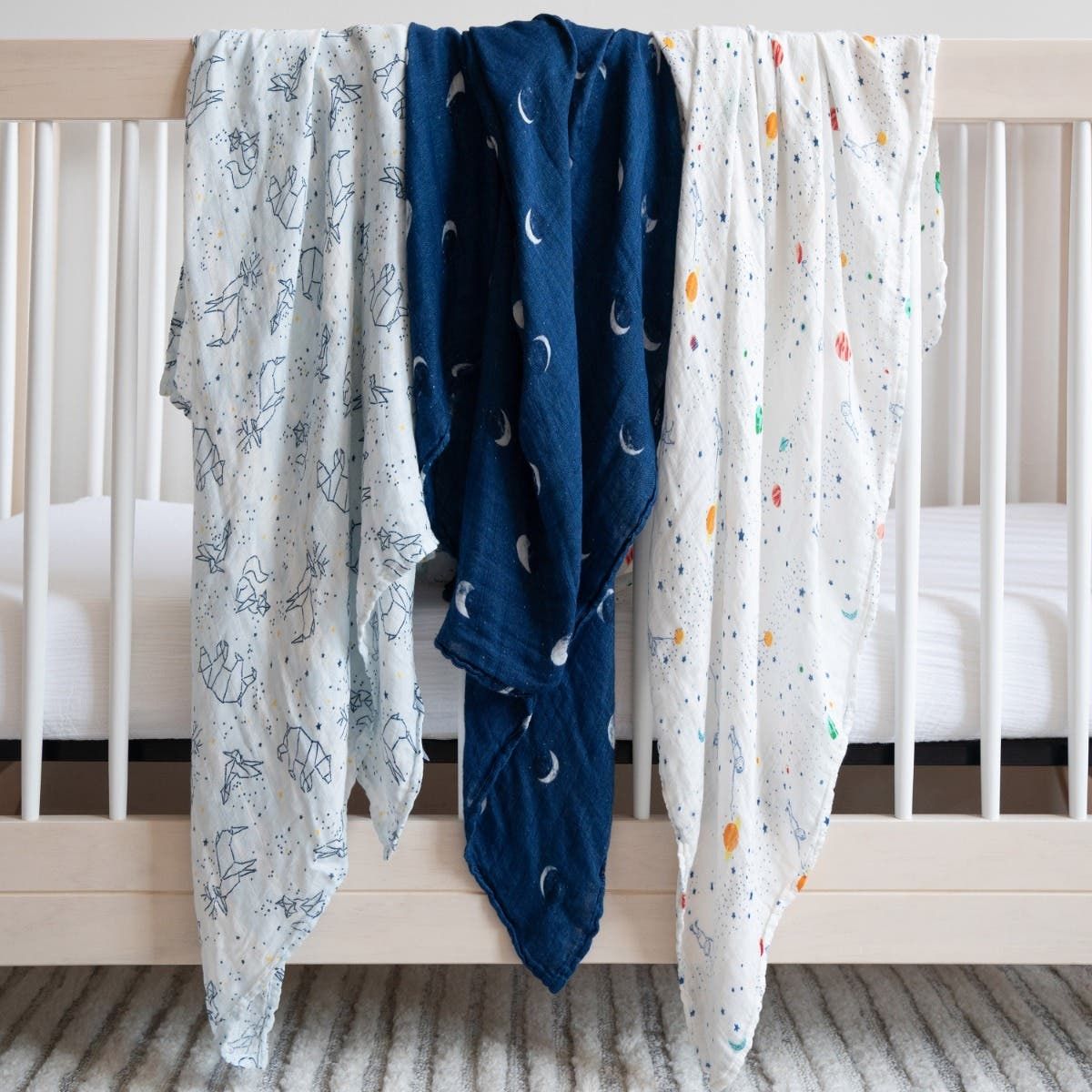 Boutique Silky Soft Swaddle Blanket 3 Pack