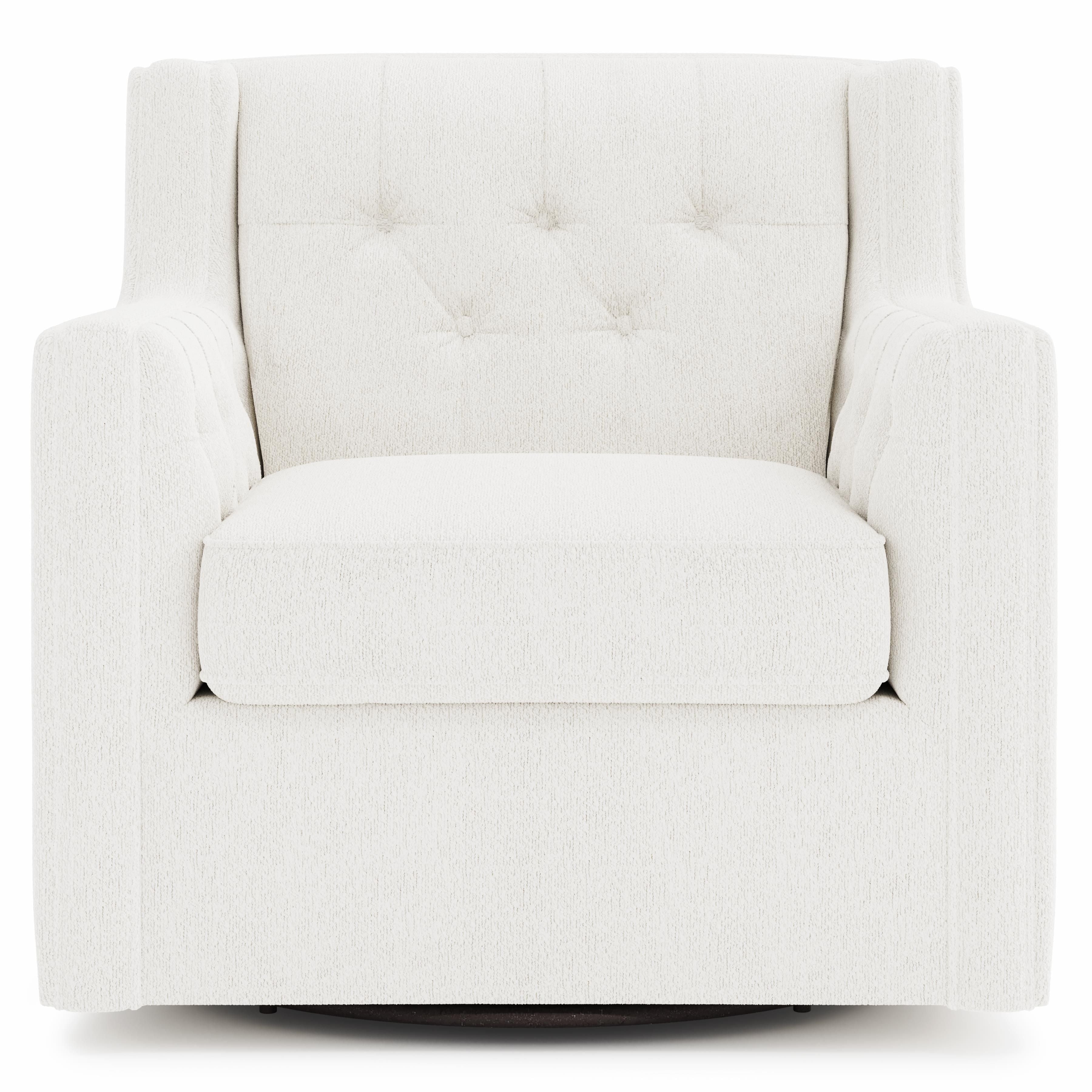Bernhardt Furniture – Candace Fabric Swivel Chair