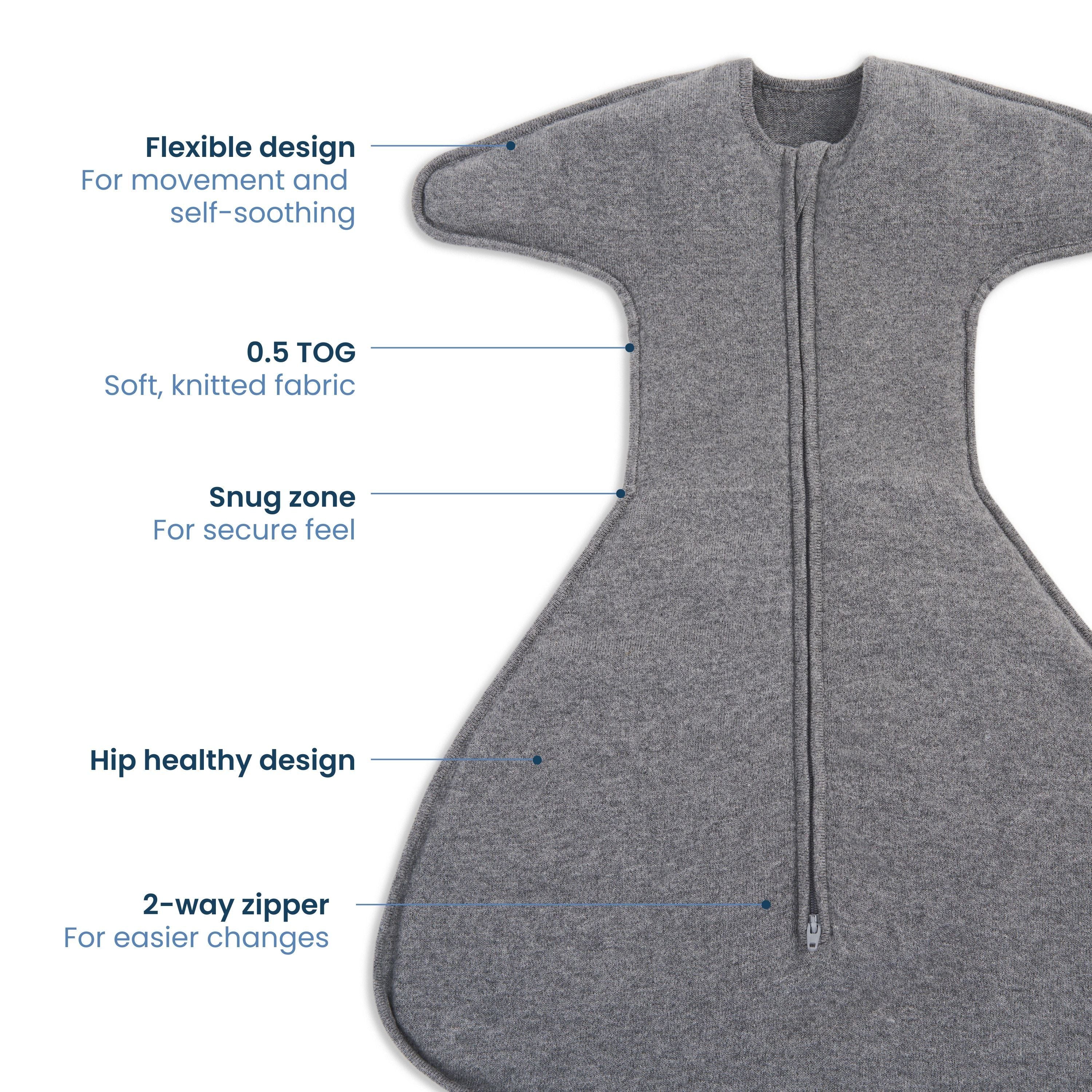 Swaddlestretch™ Newborn Swaddle Tog 0.5