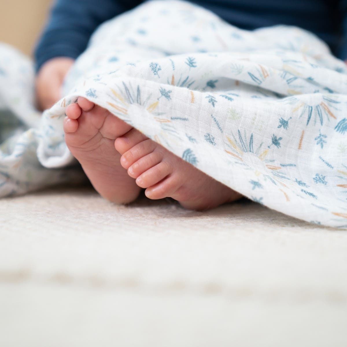 Essentials Cotton Muslin Swaddle Blanket 4 Pack