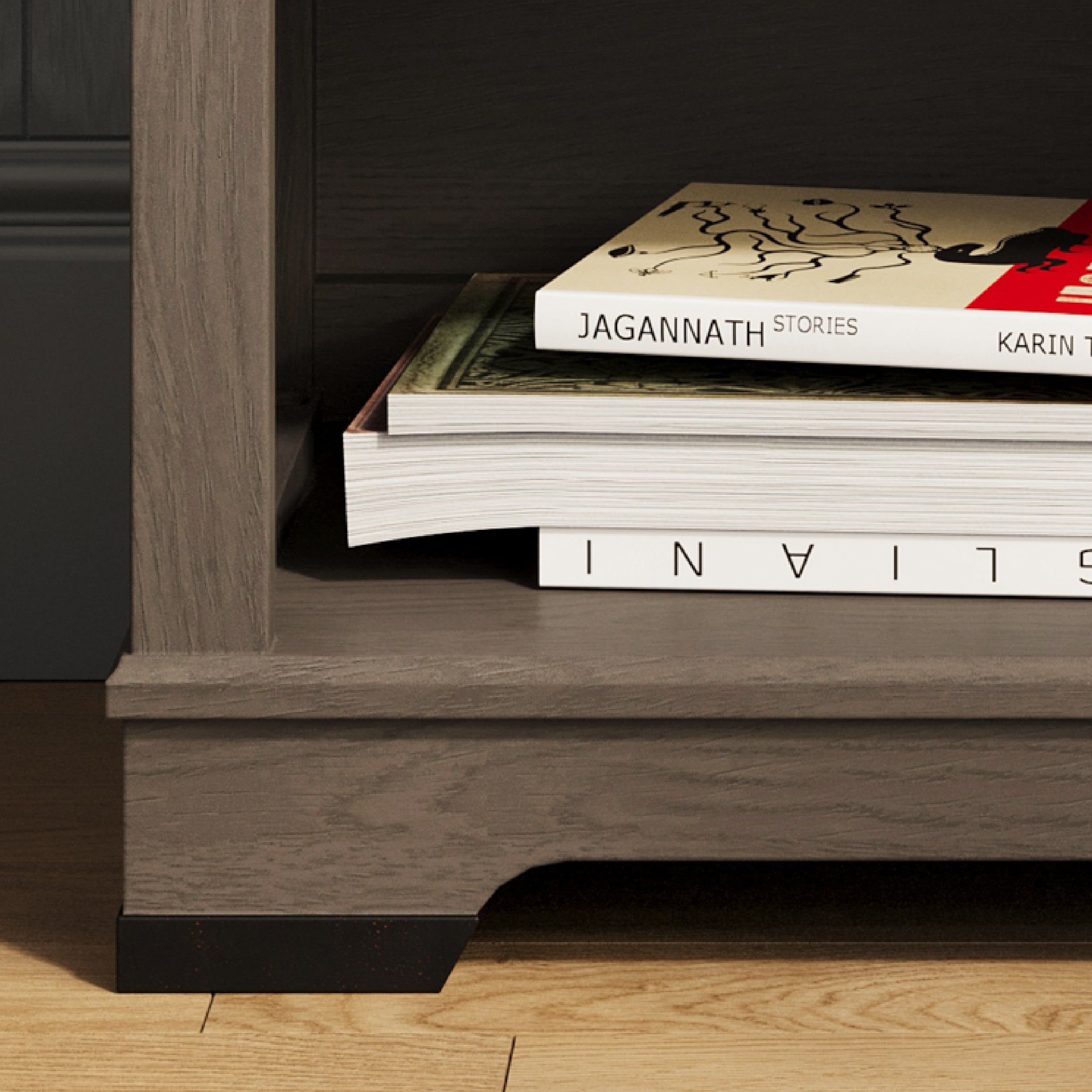 Redmond Nightstand, Dapper Gray