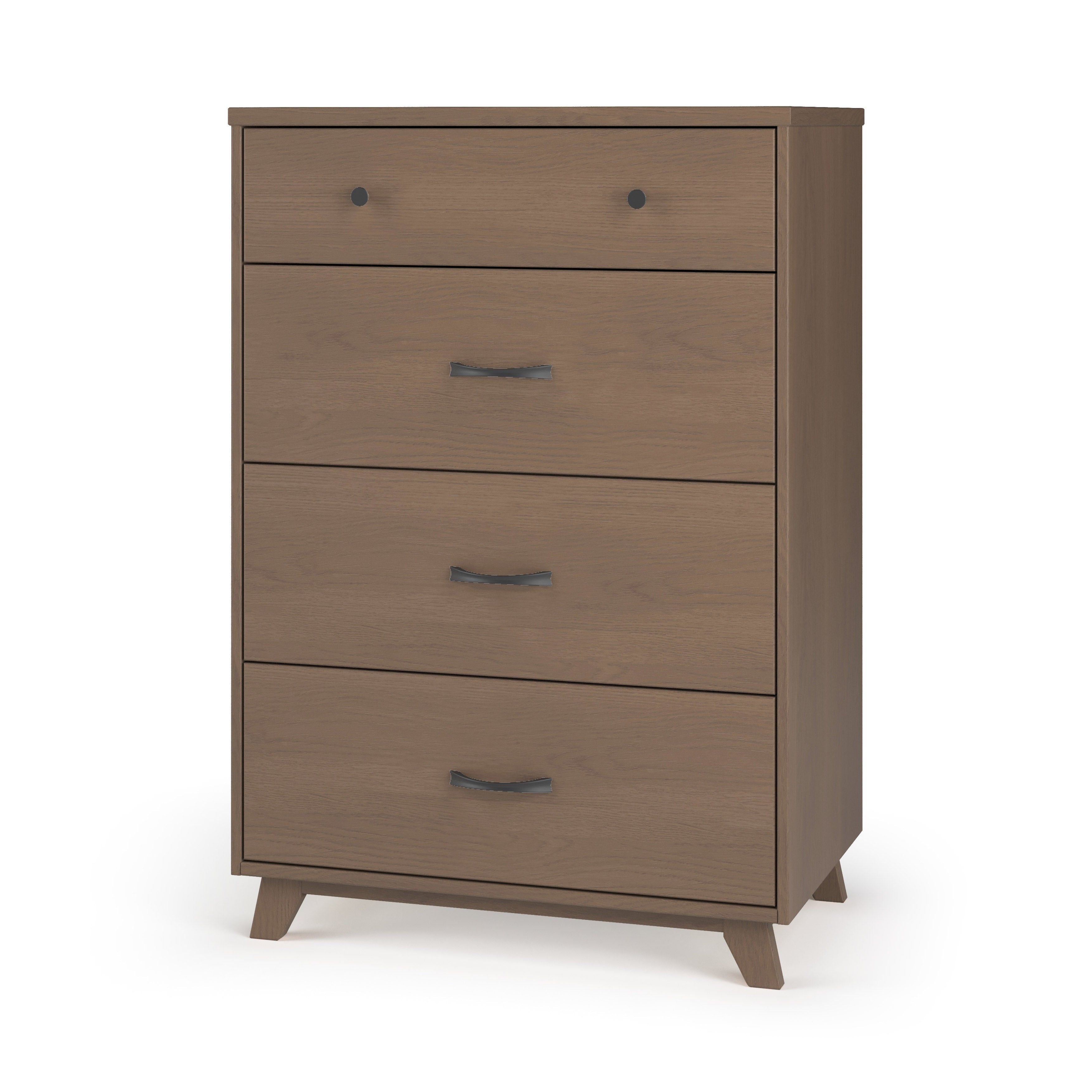 Soho 4 Drawer Chest, Dusty Heather