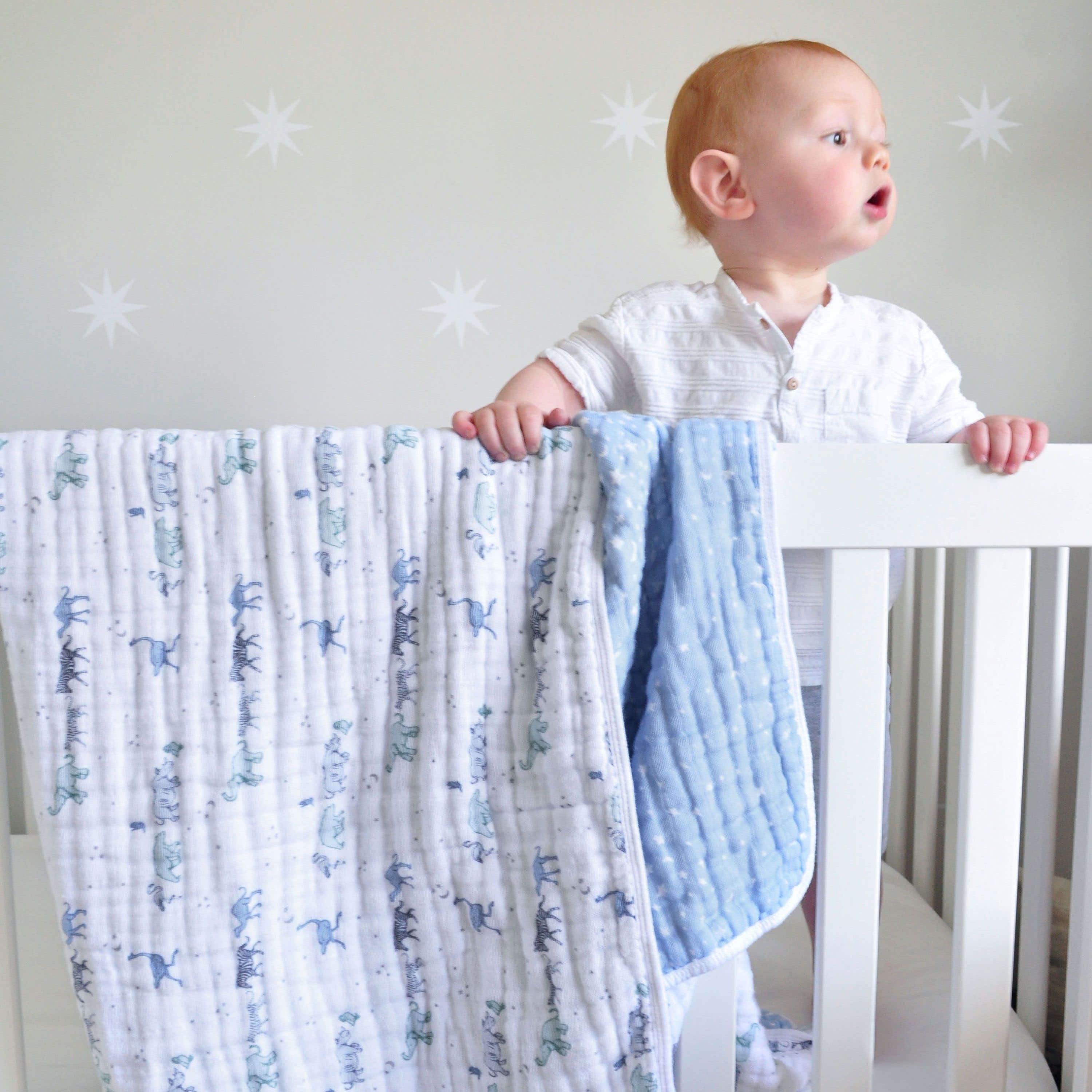Boutique Cotton Muslin Dream Blanket