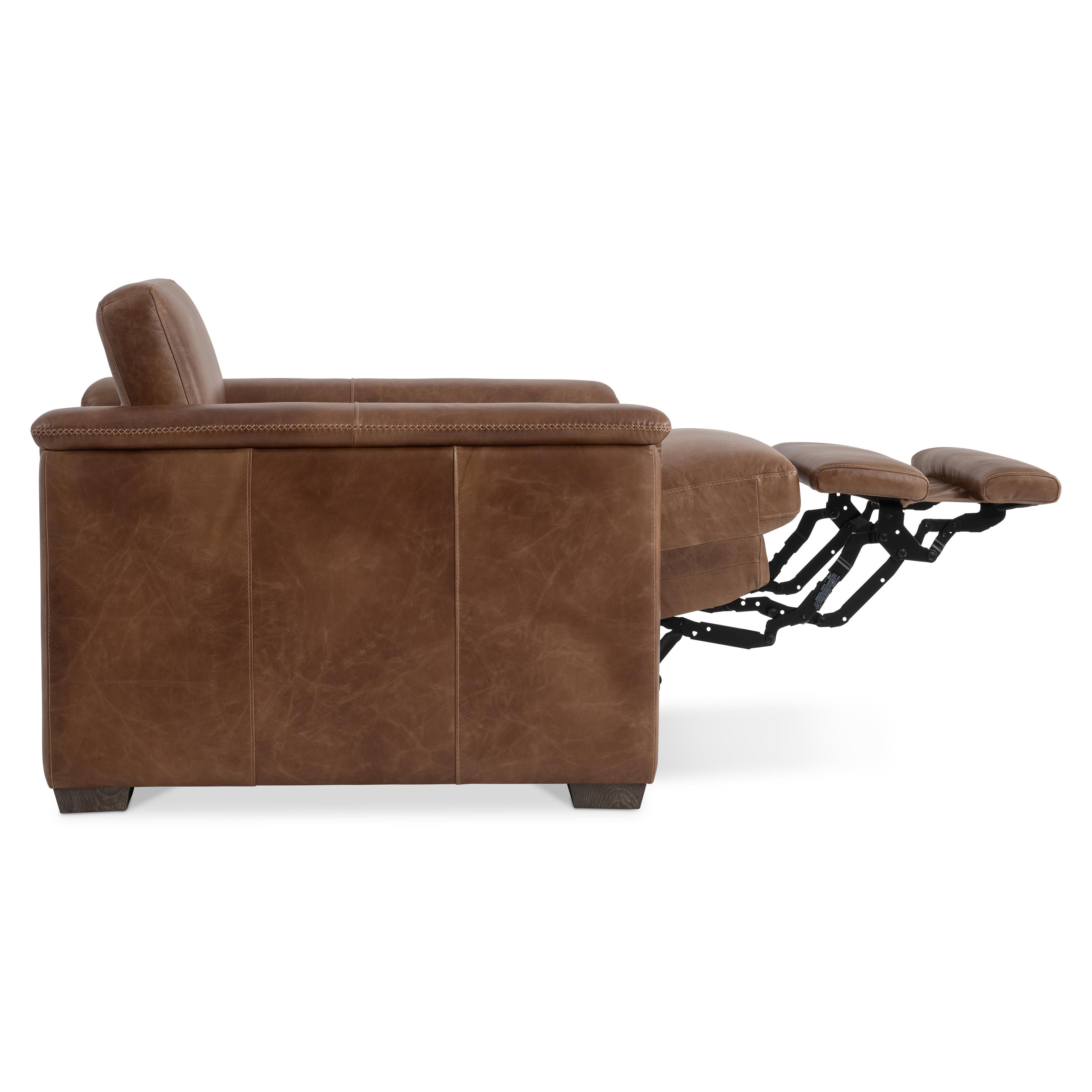 Bernhardt Furniture Lioni Leather Power Motion Chair