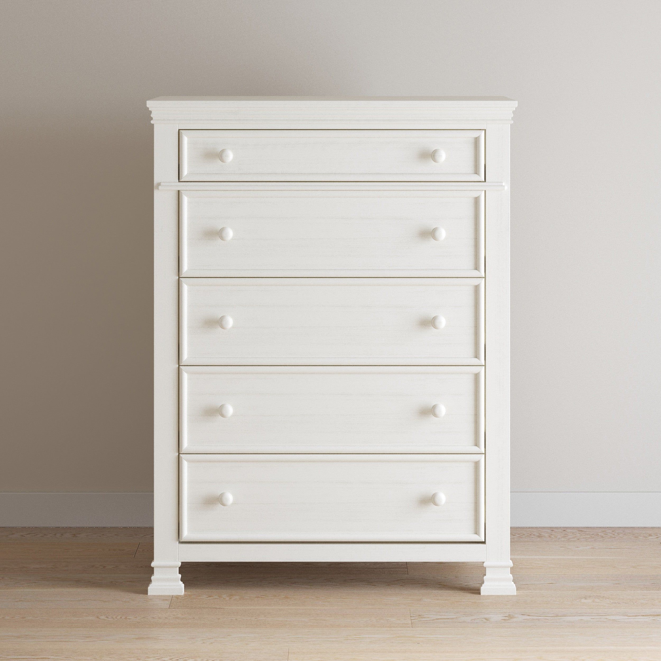 Westgate 5-Drawer Chest, Vintage Linen