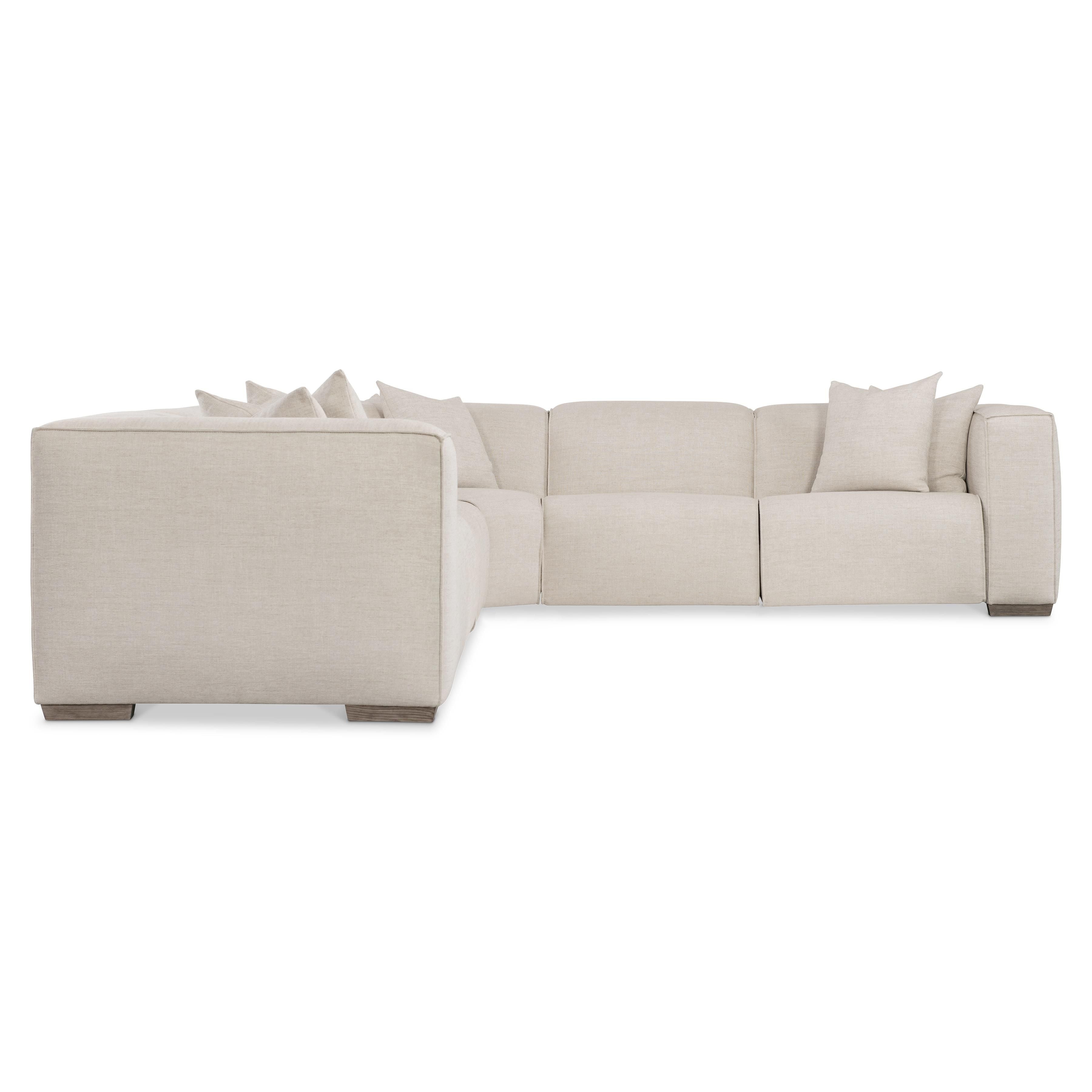 Bernhardt Furniture Bliss Fabric Power Motion Sectional