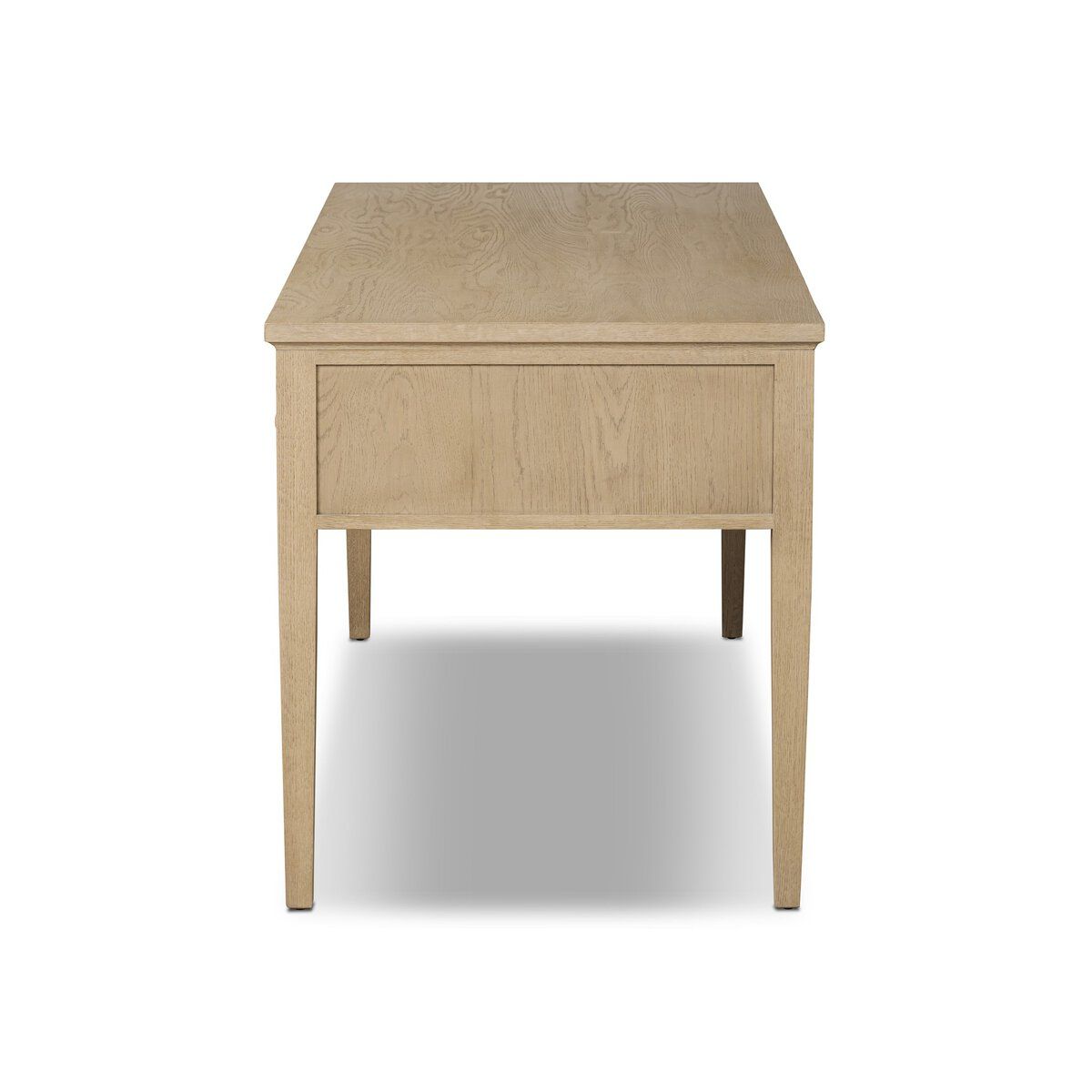 Bush Desk Solid Oak 3-Drawer Home Office Desk