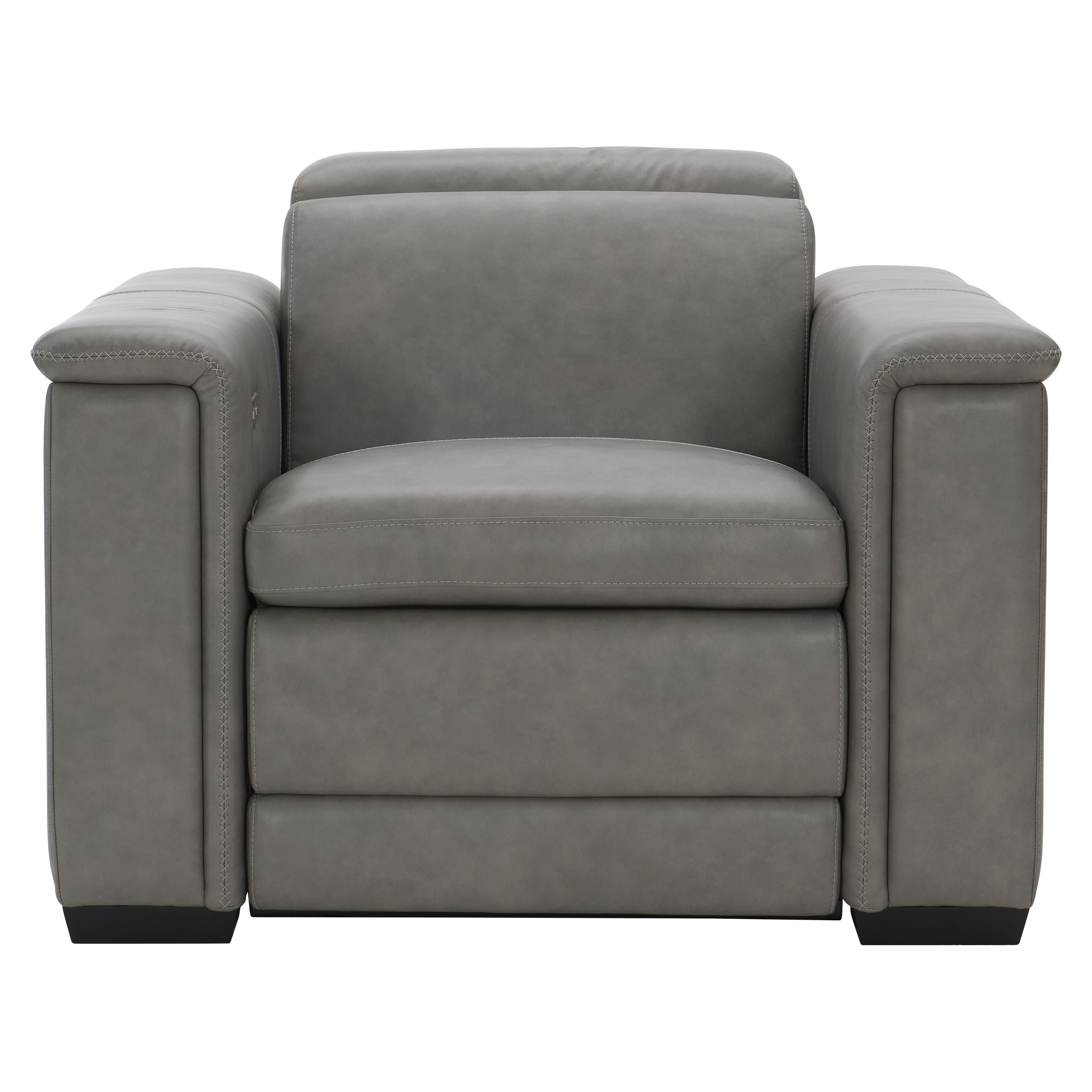 Bernhardt Furniture Lioni Leather Power Motion Chair