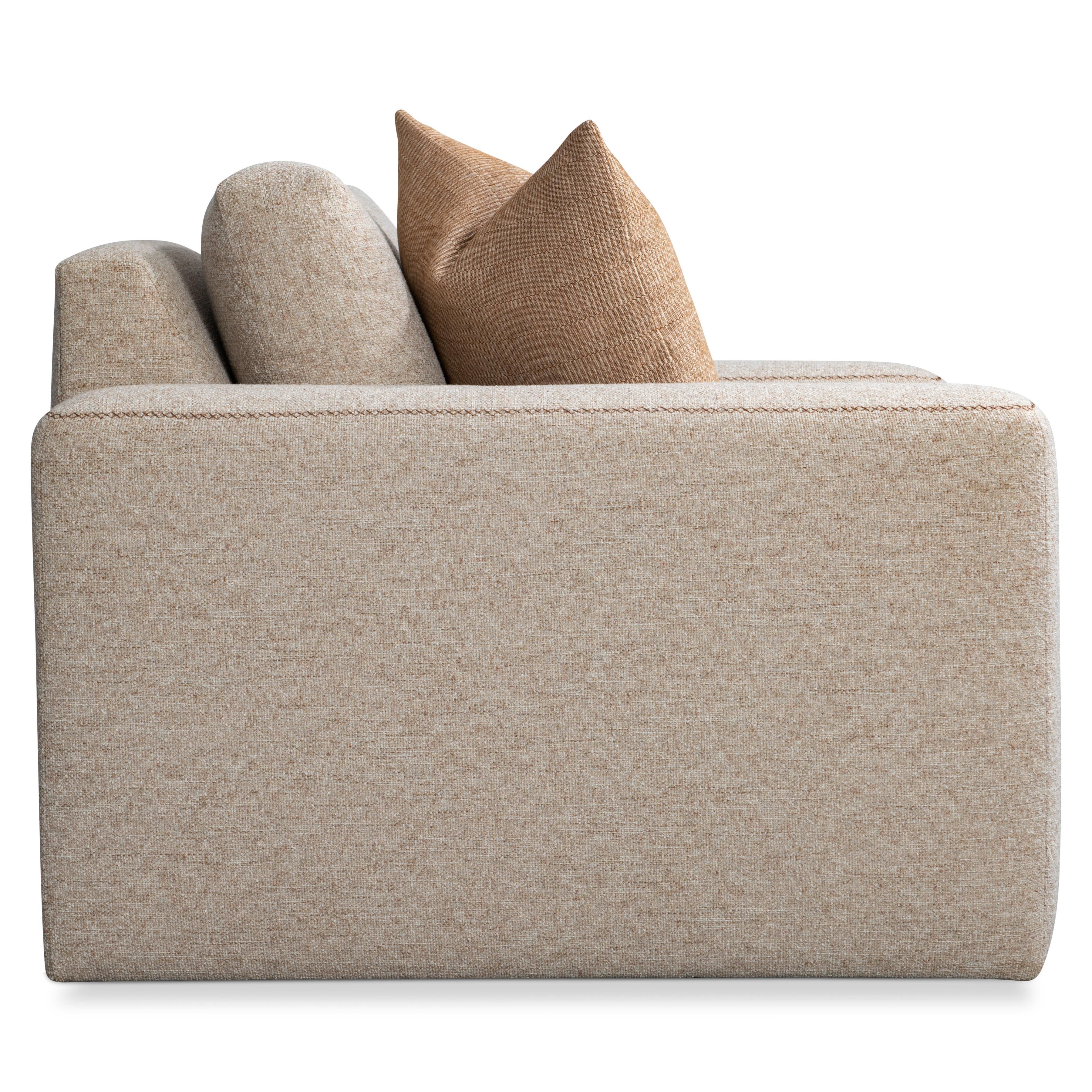 Bernhardt Vaughn Fabric Swivel Chair