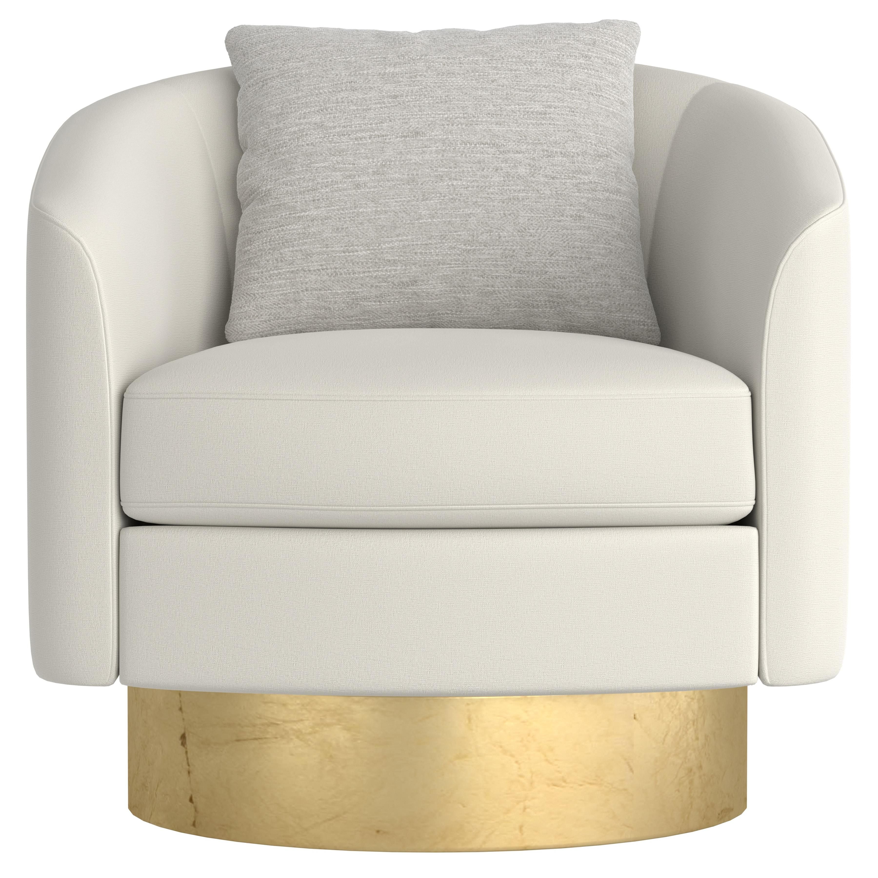 Bernhardt Furniture – Camino Fabric Swivel Chair