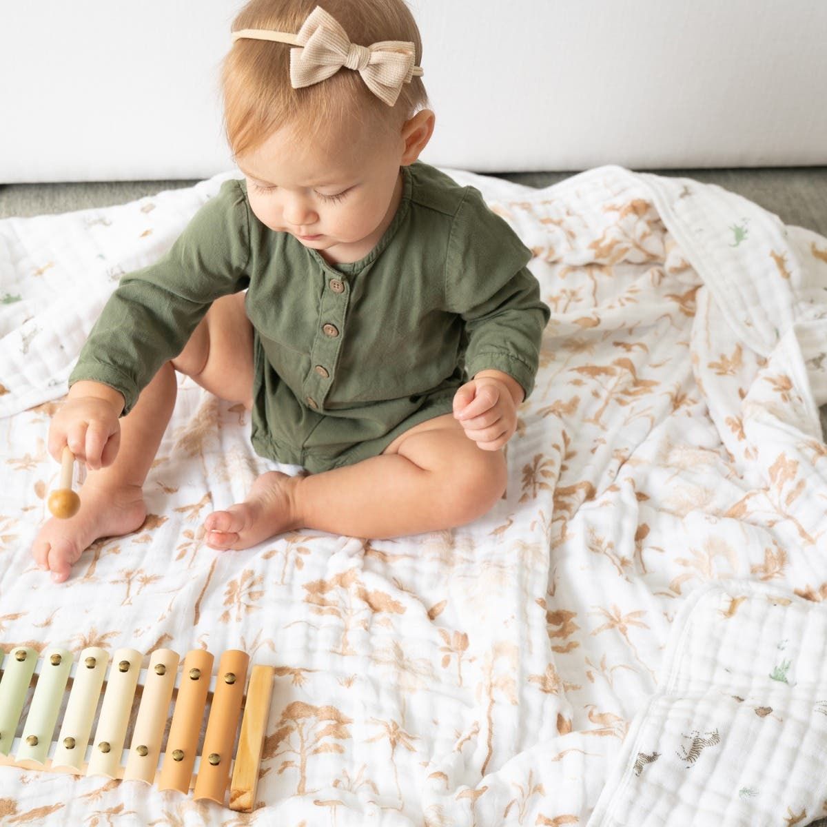 Organic Cotton Muslin Dream Blanket