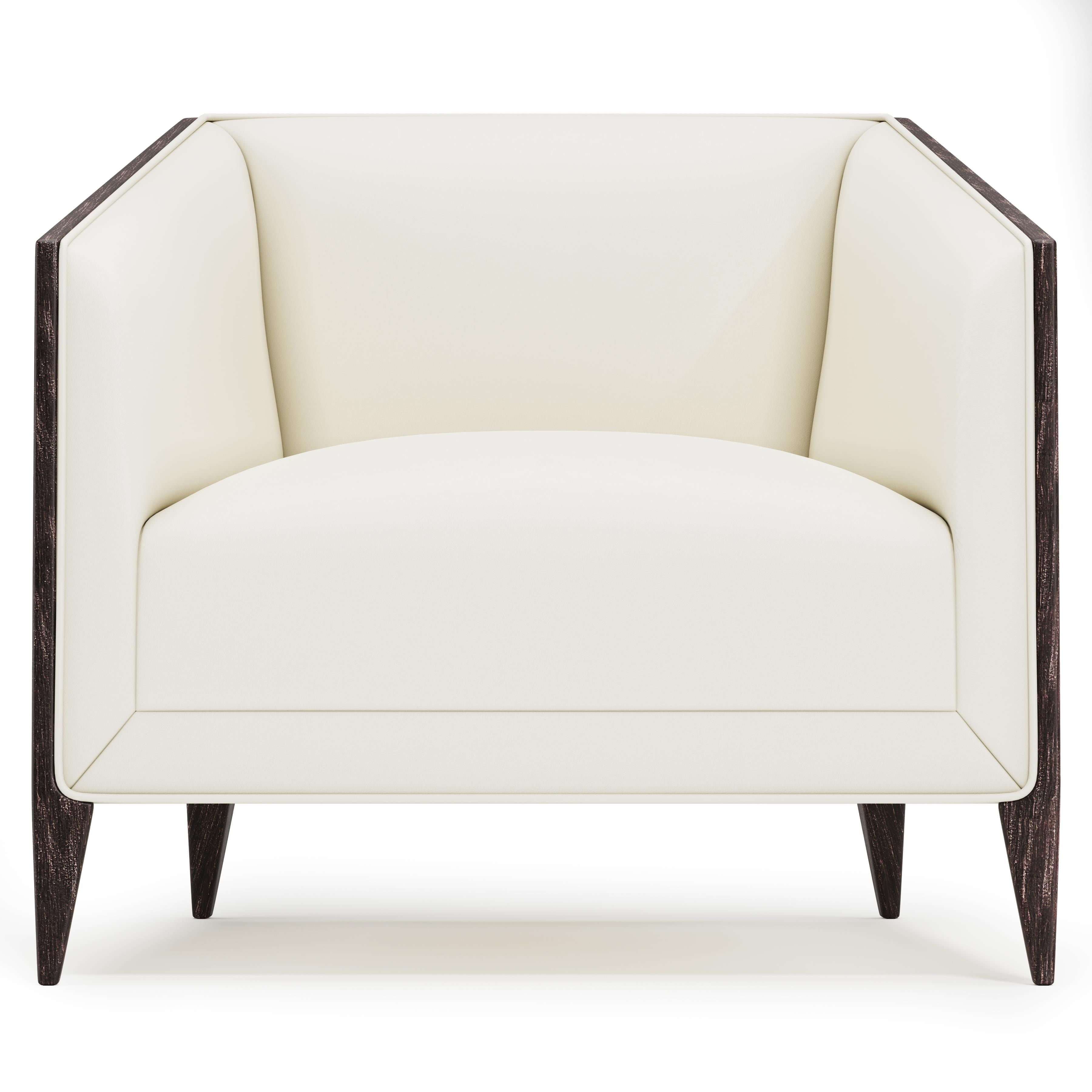 Bernhardt Aubree Leather Chair