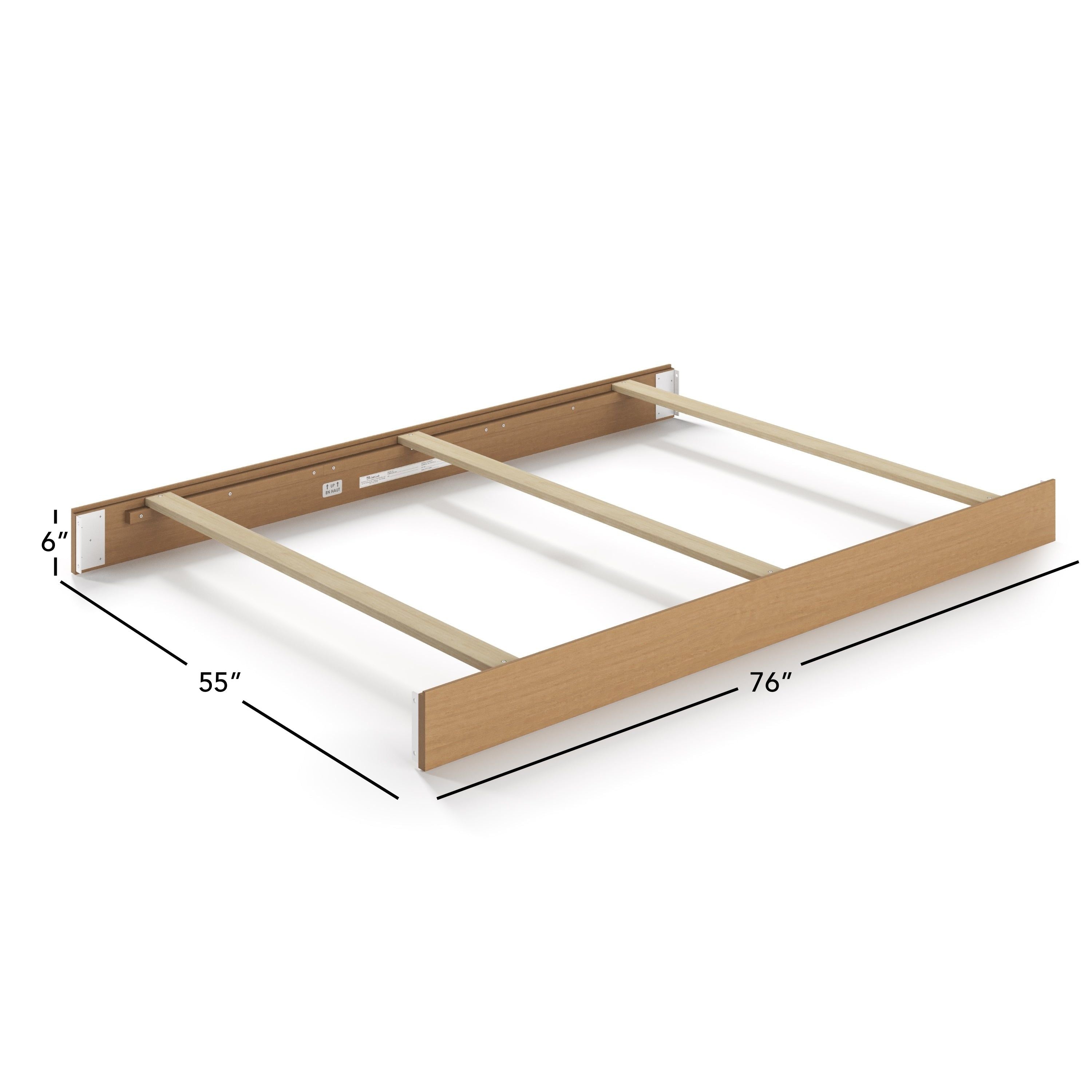 F06424 - Full-Size Bed Rails, Biscotti