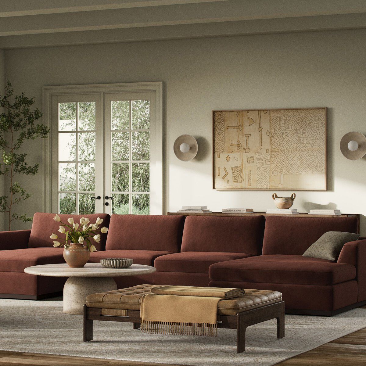 Colt 3-piece U Sectional