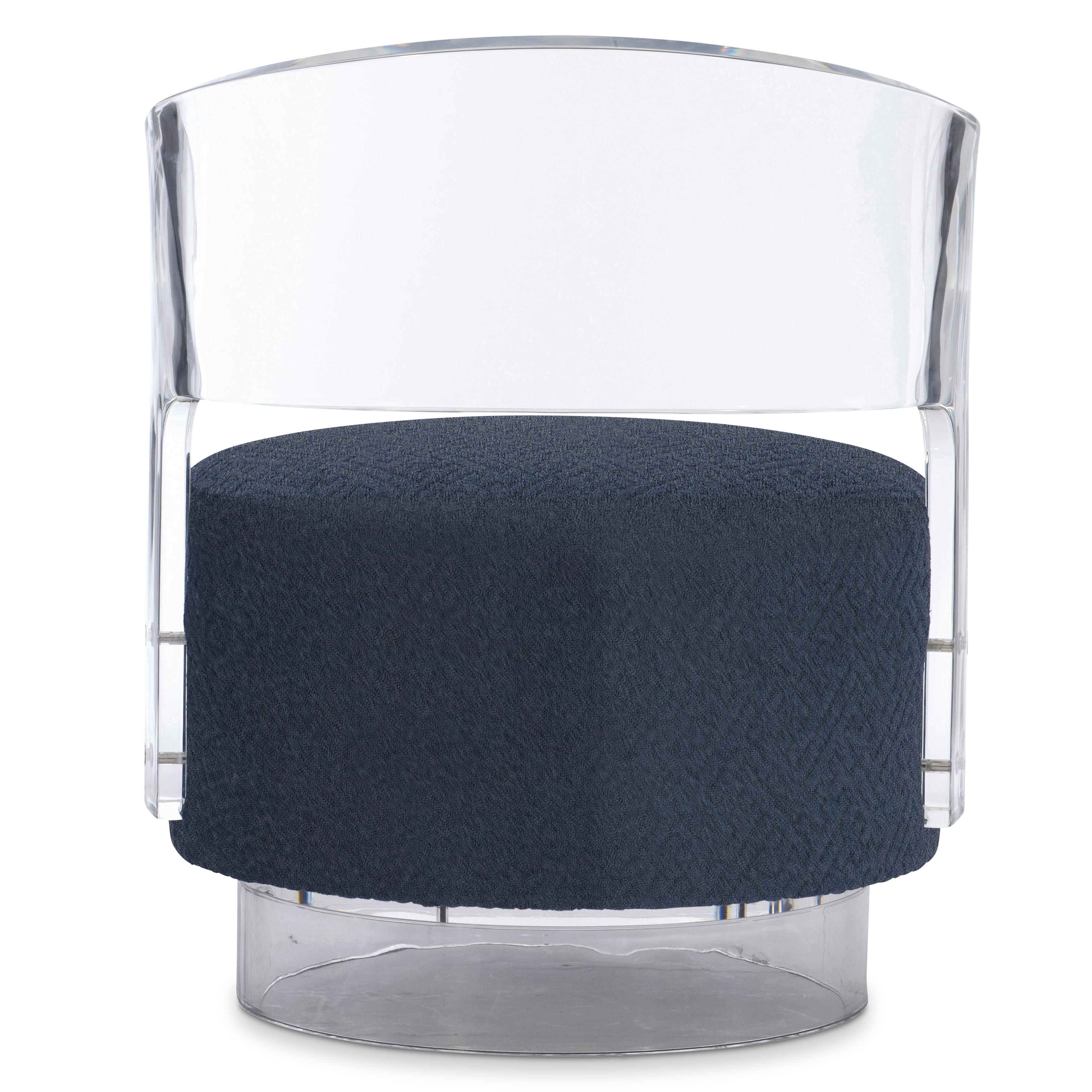 Bernhardt Angelina Fabric Swivel Chair