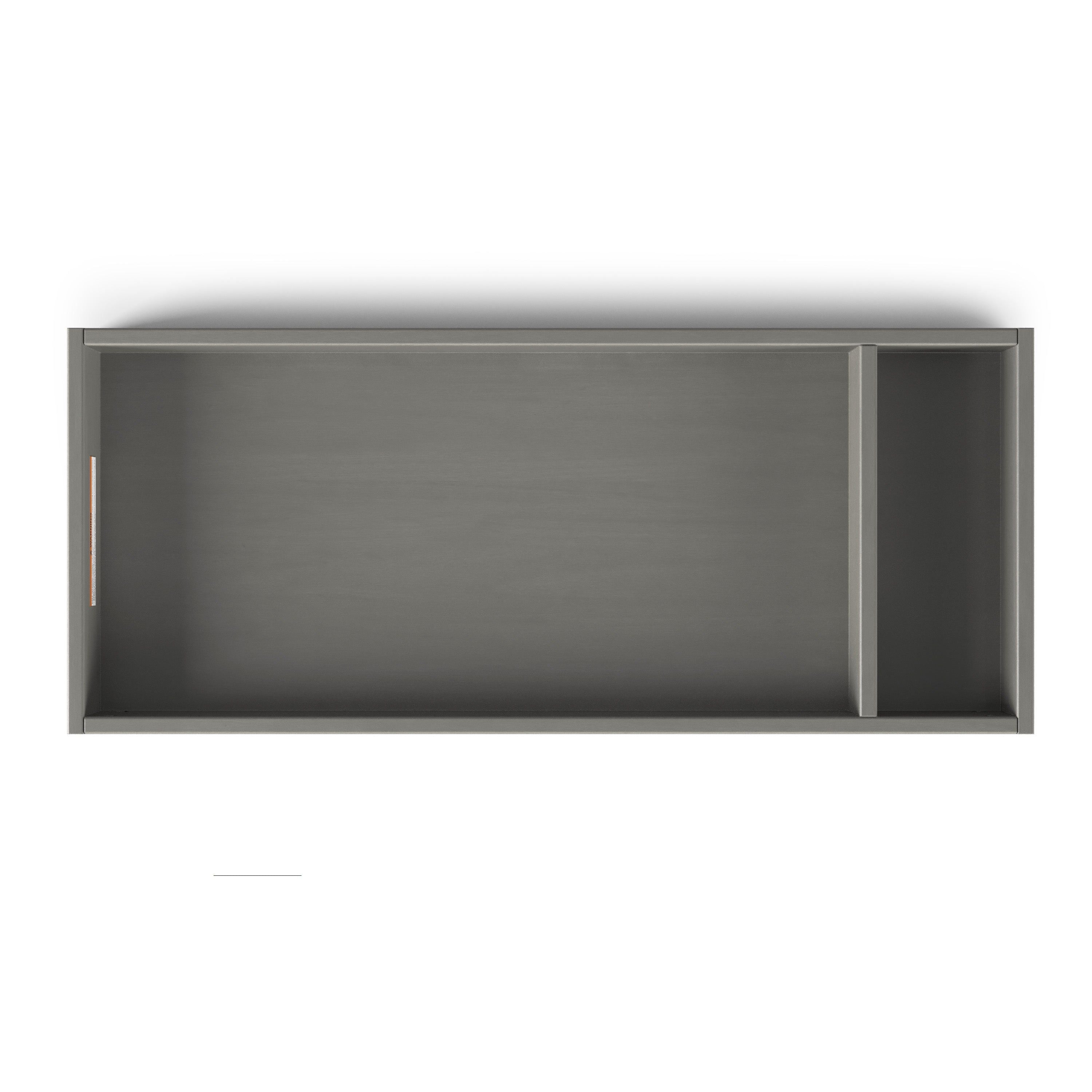 Universal Changing Table Topper Lunar Gray
