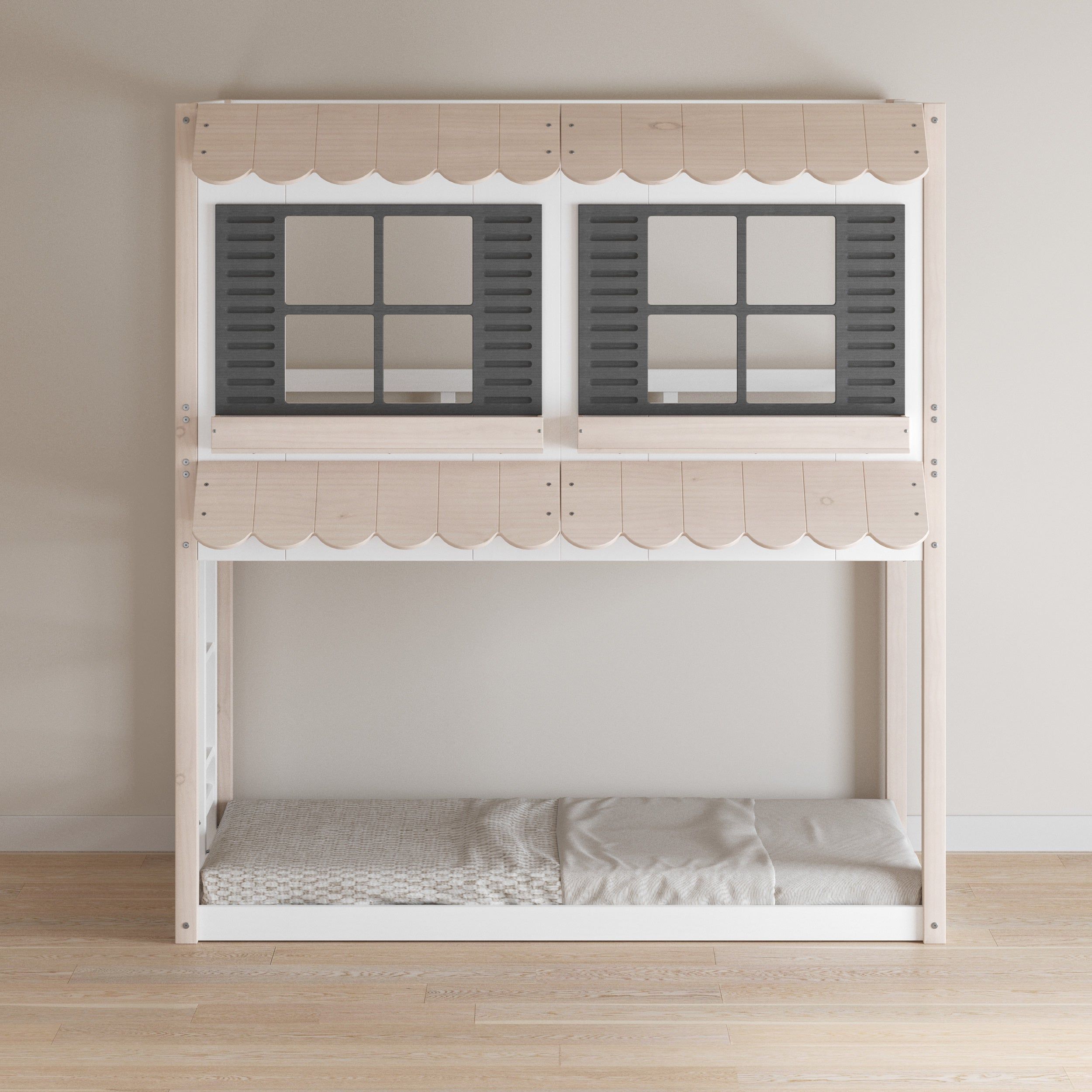 Garden Cottage Twin Over Twin Bunk Bed