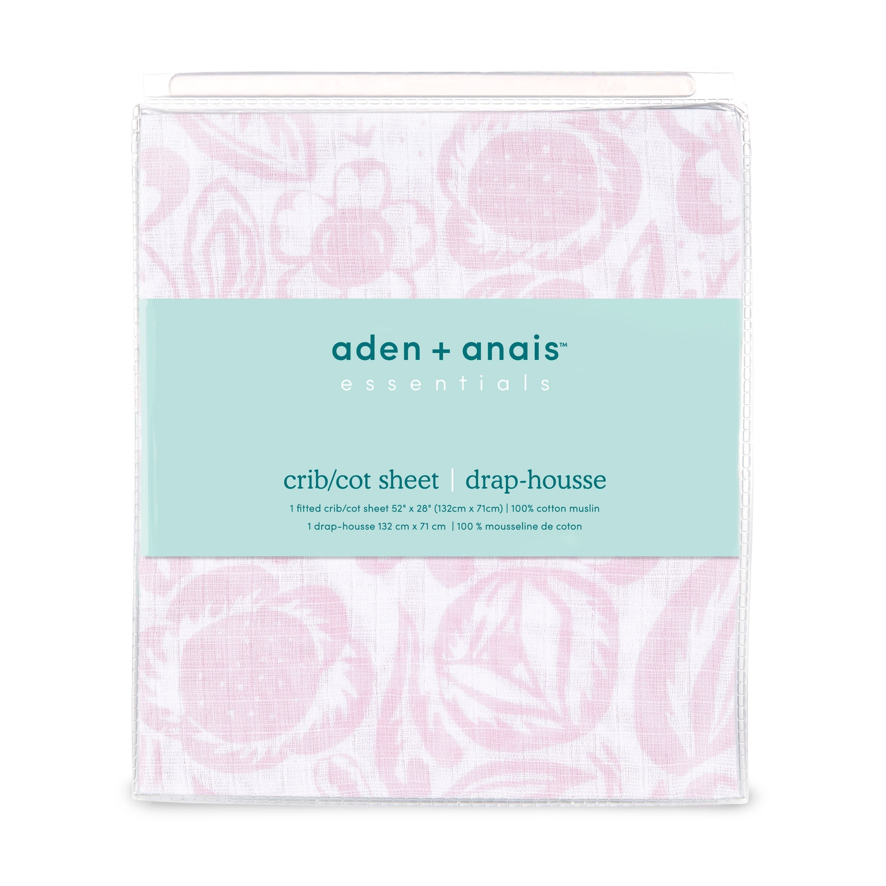 Essentials Cotton Muslin Crib Sheet