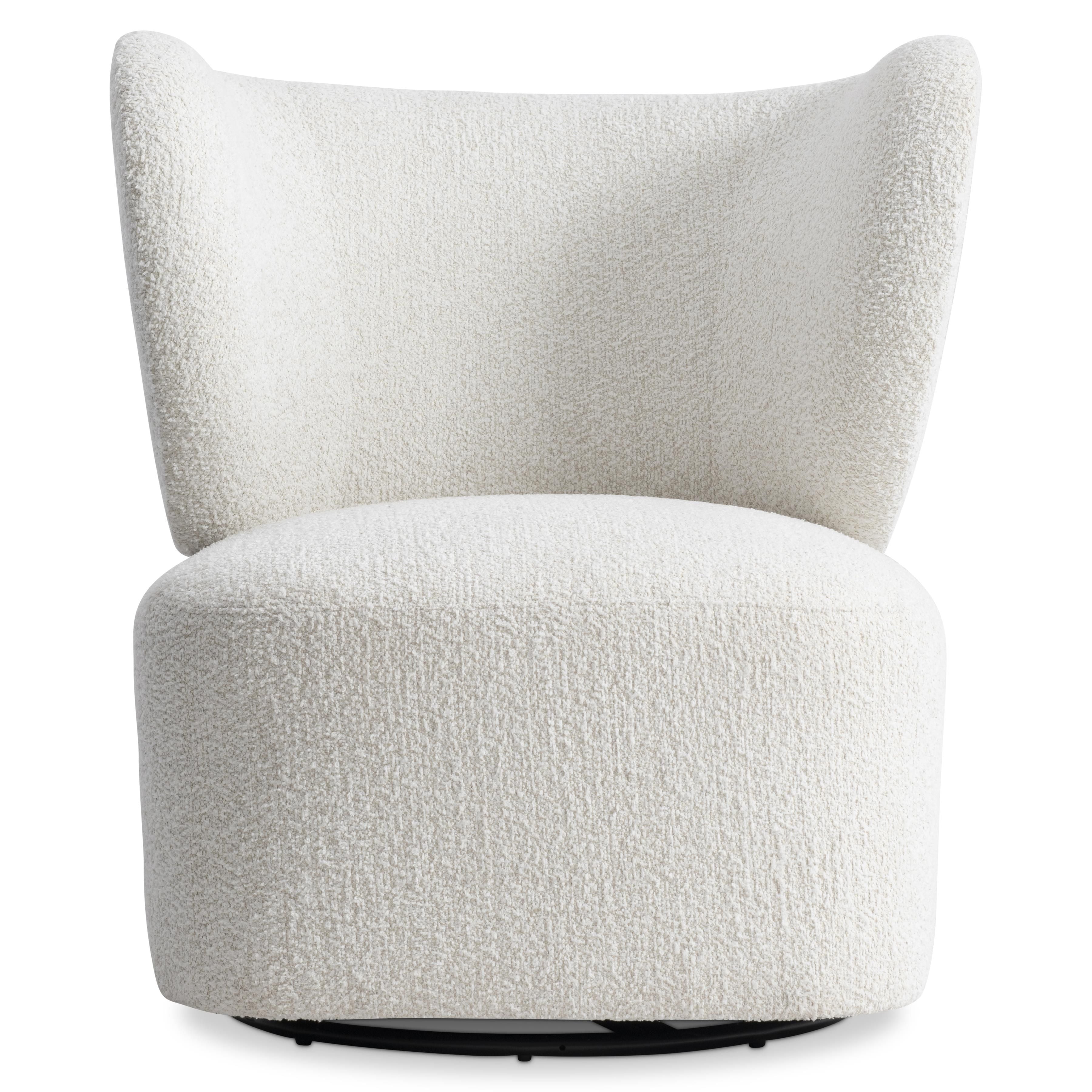 Bernhardt Oliver Fabric Swivel Chair