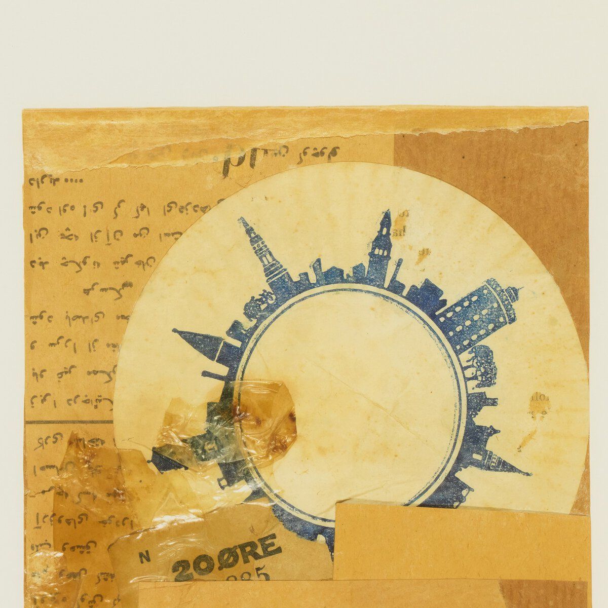 Continental Ephemera Set Of 6 By Kurt Schwitters