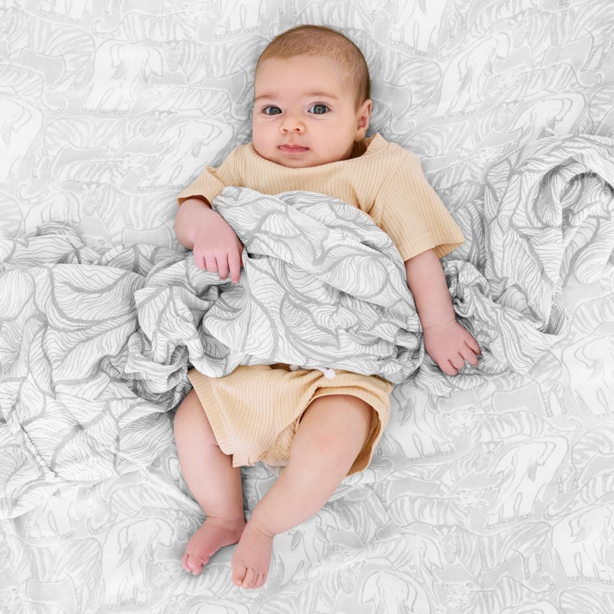 Boutique Silky Soft Swaddle Blanket 3 Pack
