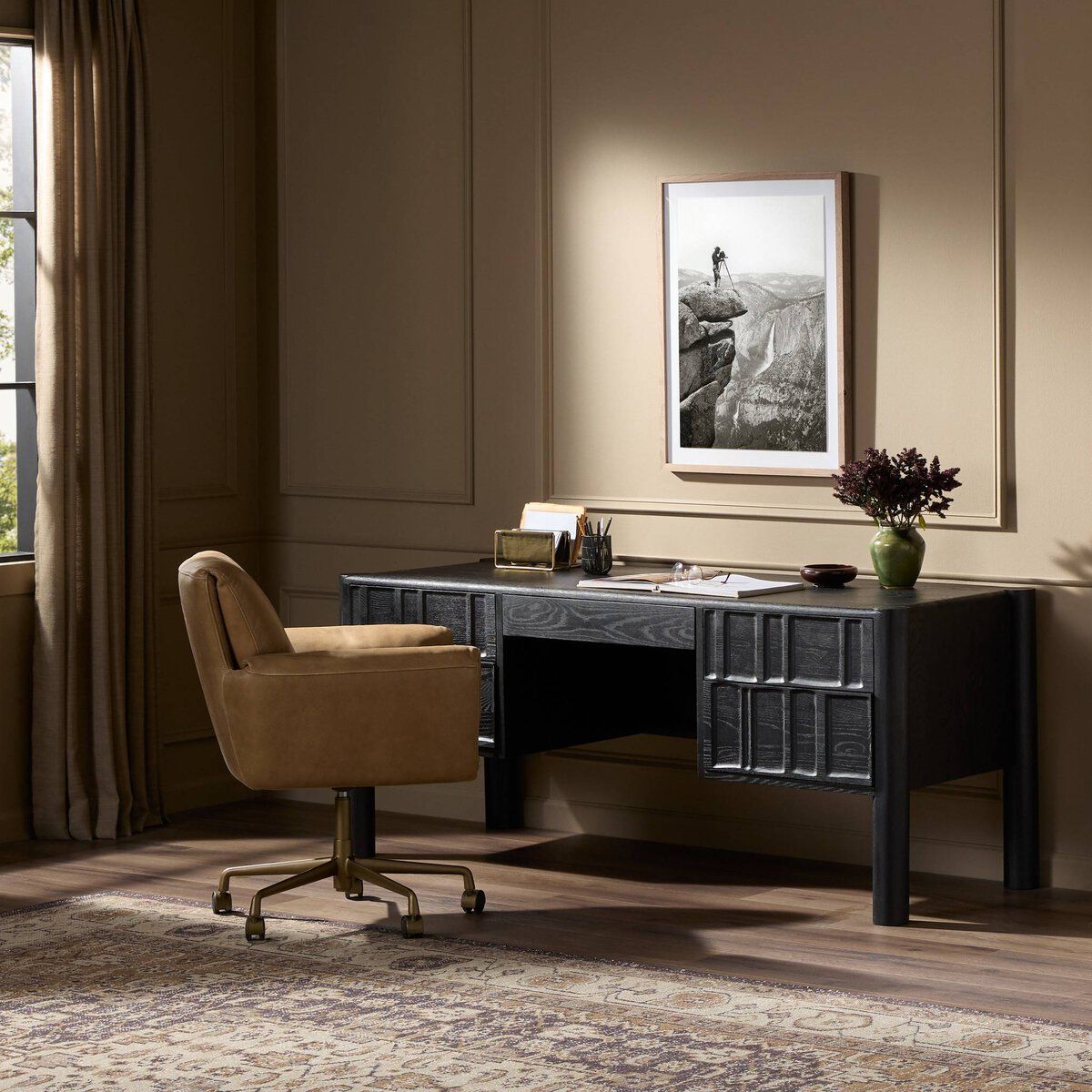 Ezri Desk Solid Oak Desk