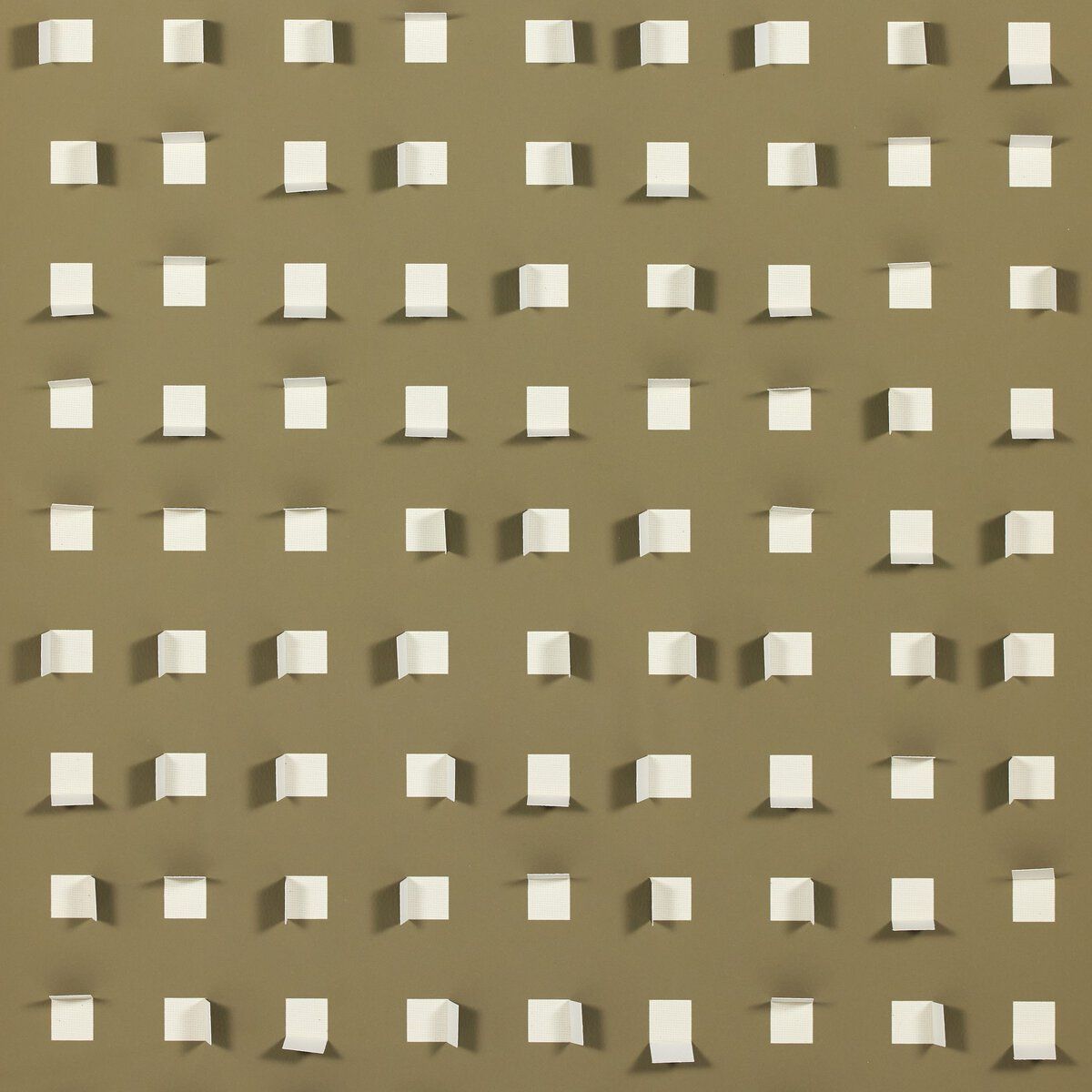 See Through Taupe By Fh Art Studio