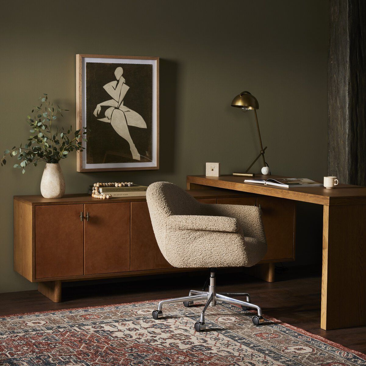 Posada L-Shaped Desk by Four Hands