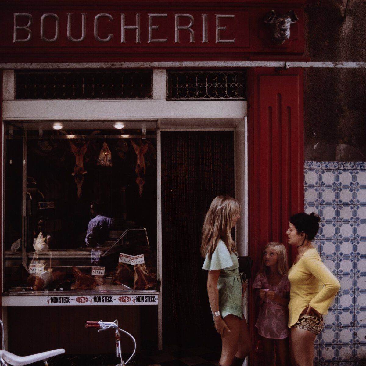 Saint-tropez Boucherie By Slim Aarons