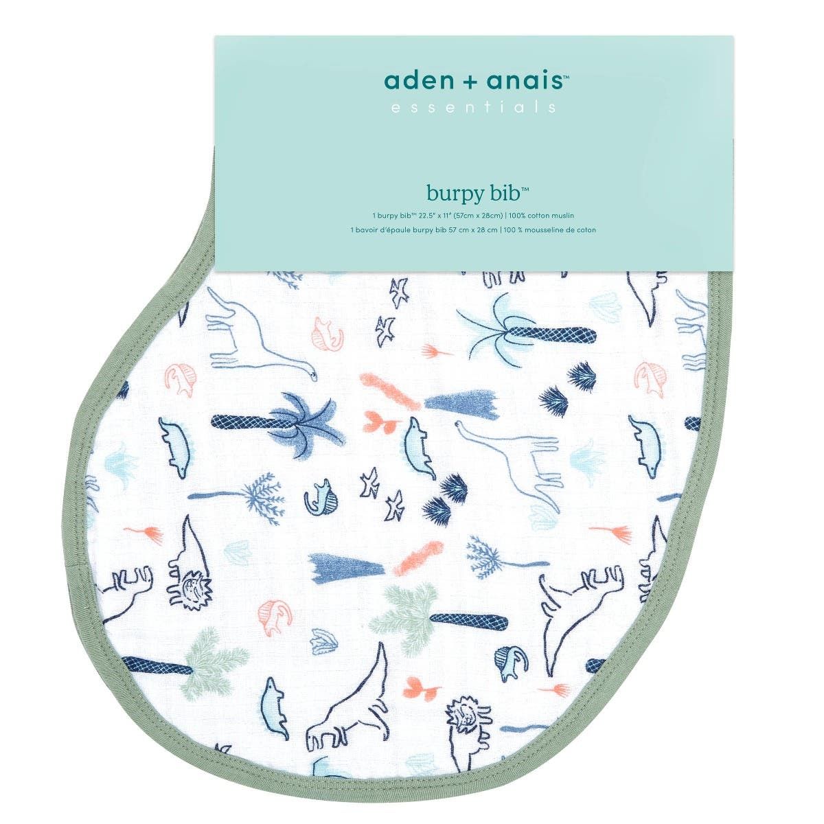 Essentials Cotton Muslin Burpy Bib