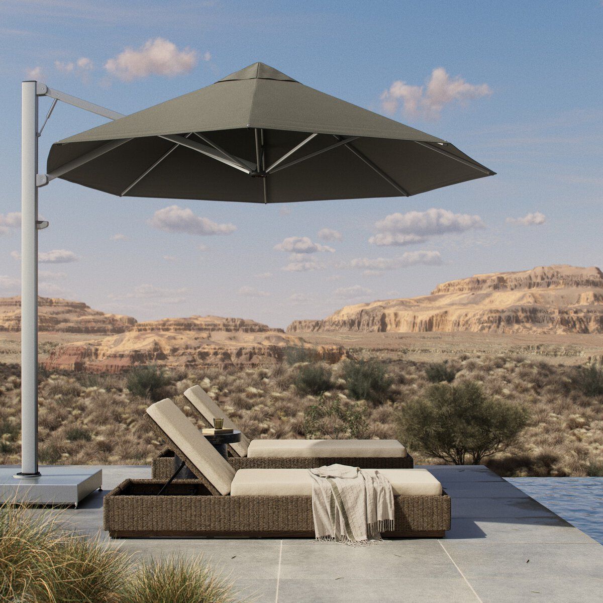 Shadowspec Serenity Outdoor Octagon Umbrella