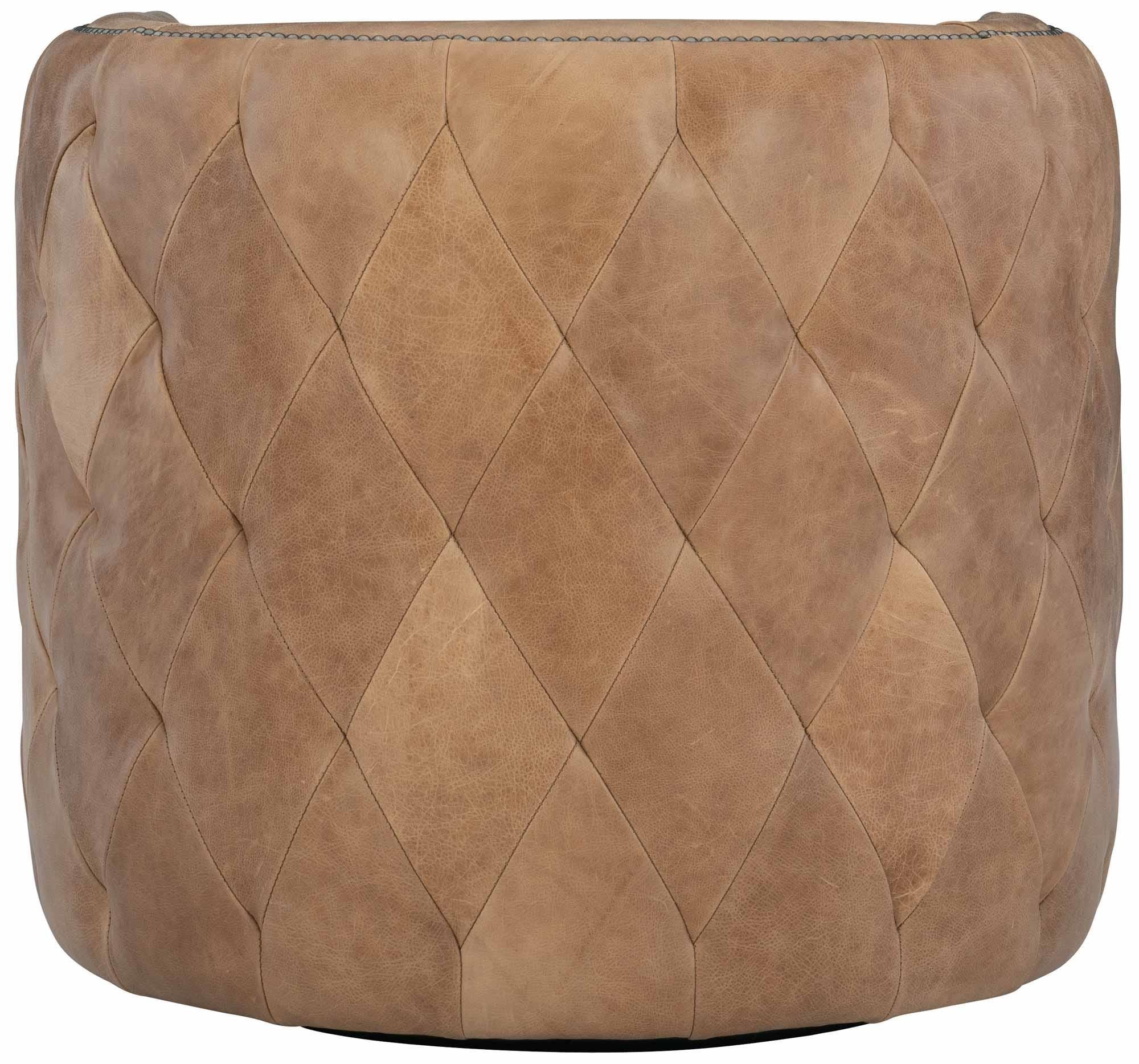Bernhardt Furniture – Palazzo Leather Swivel Chair