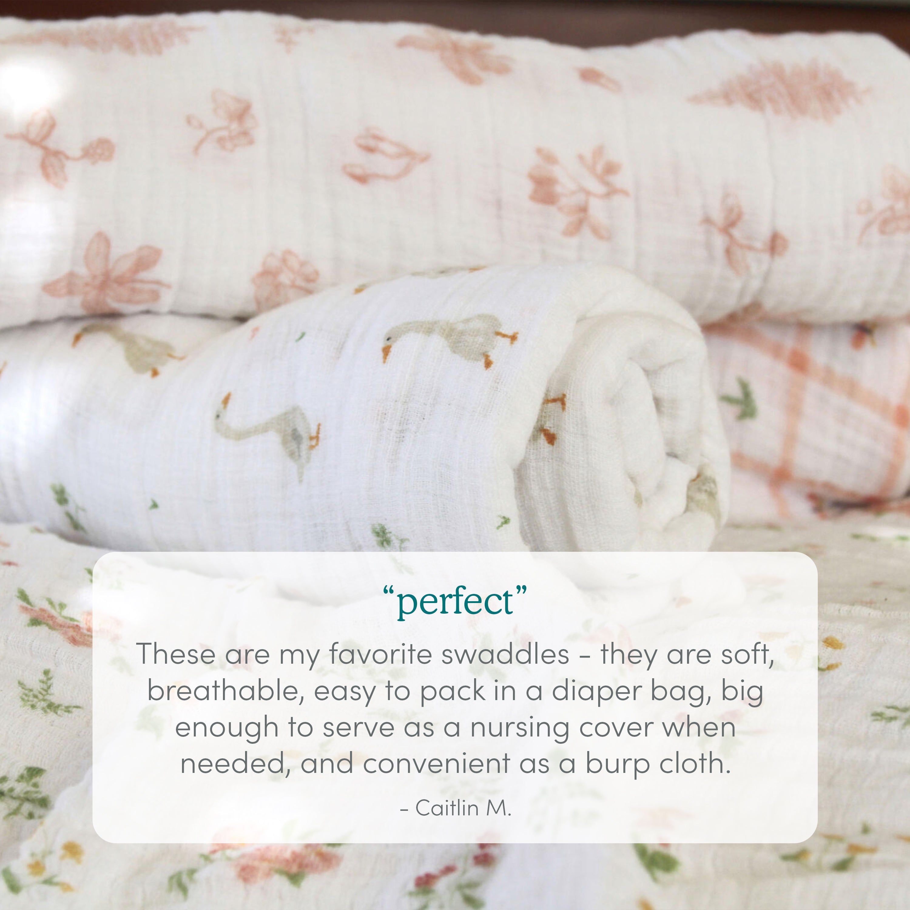 Disney™ Essentials Cotton Muslin Swaddle Blanket 2 Pack