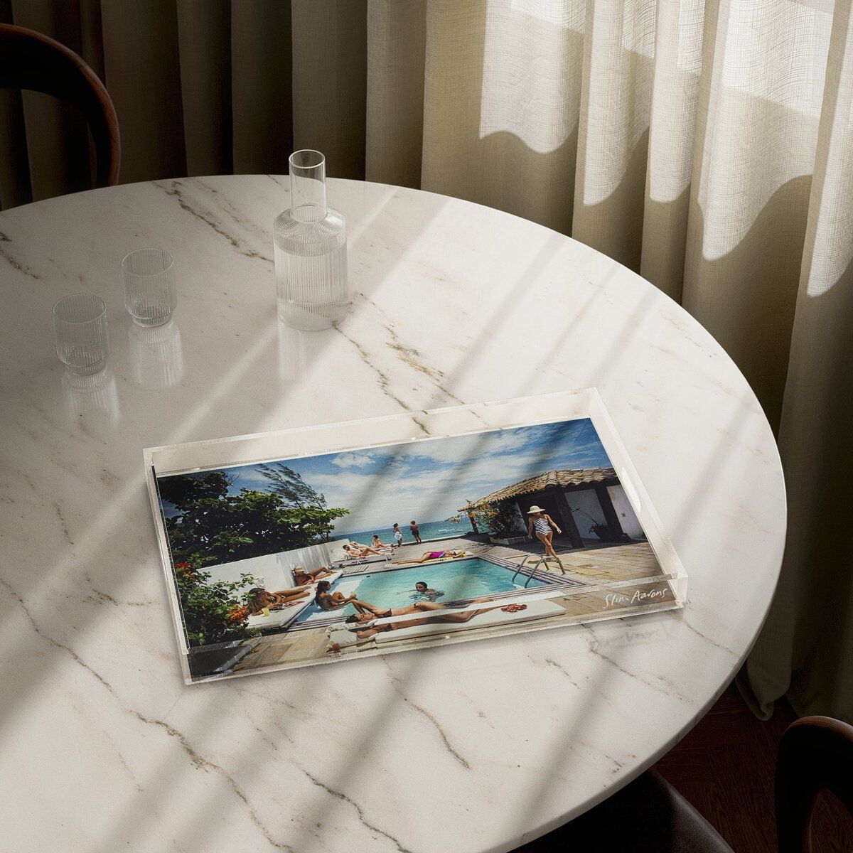 Buzios Tray By Slim Aarons