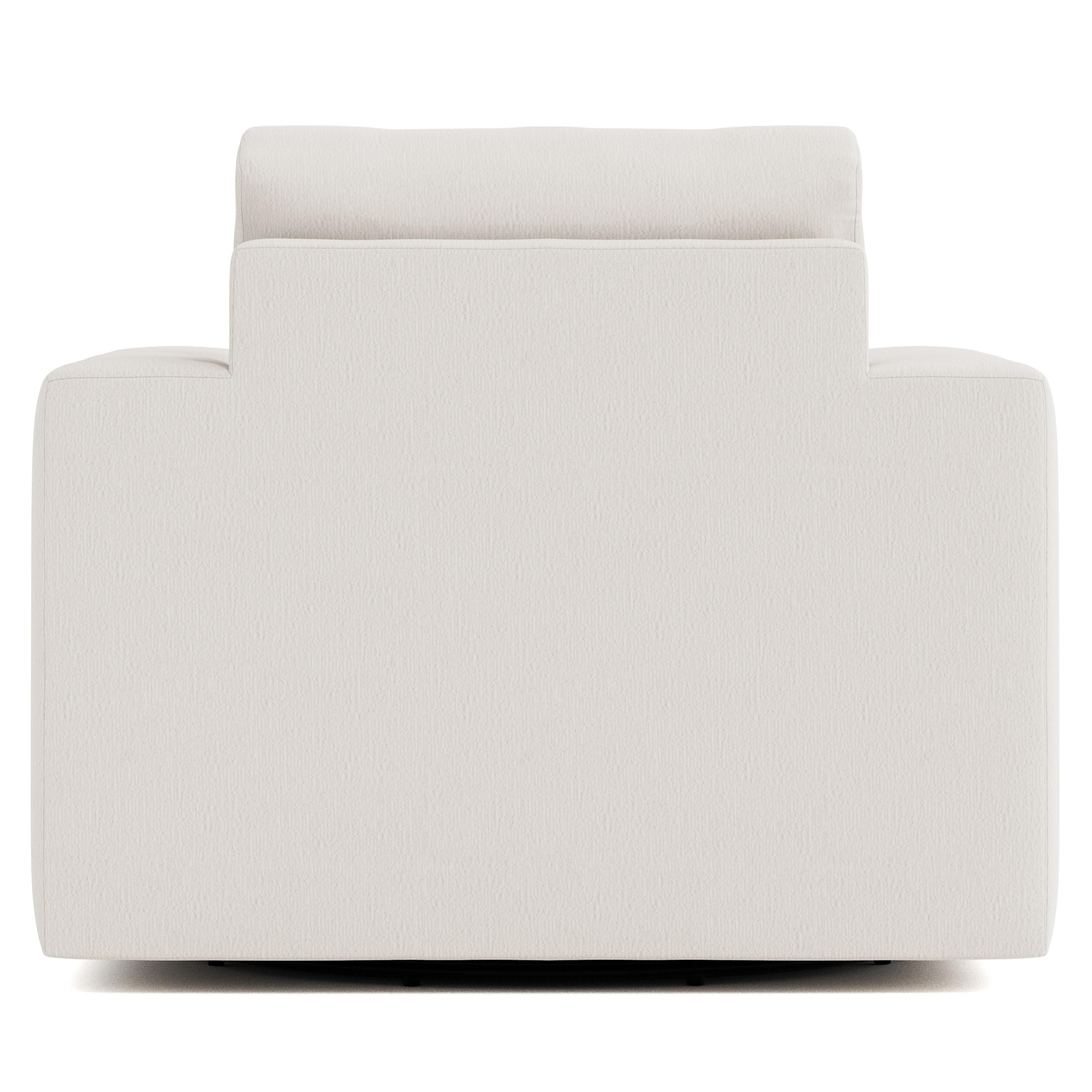 Bernhardt Drew Fabric Swivel Chair