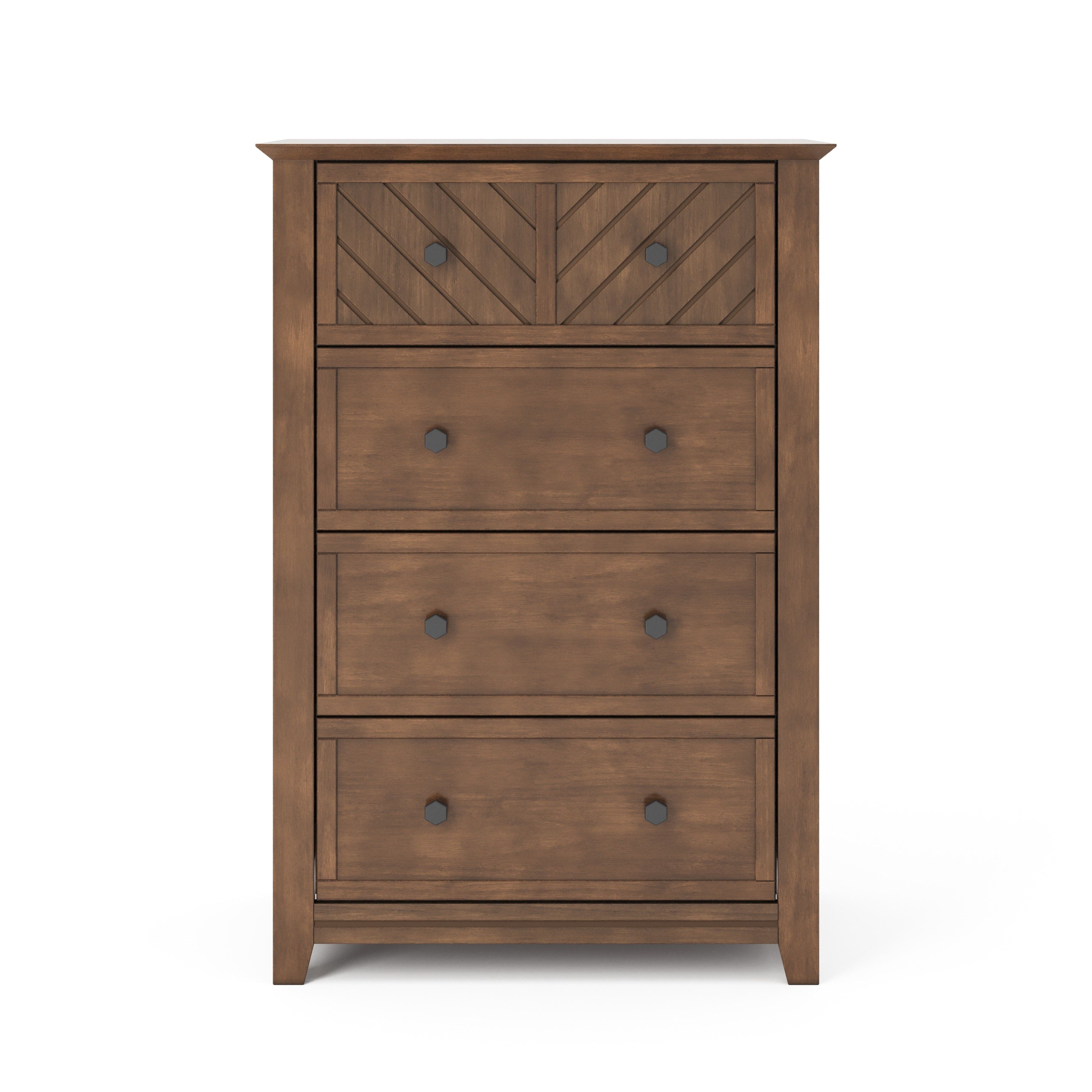 Atwood 4-Drawer Chest, Cocoa Bean