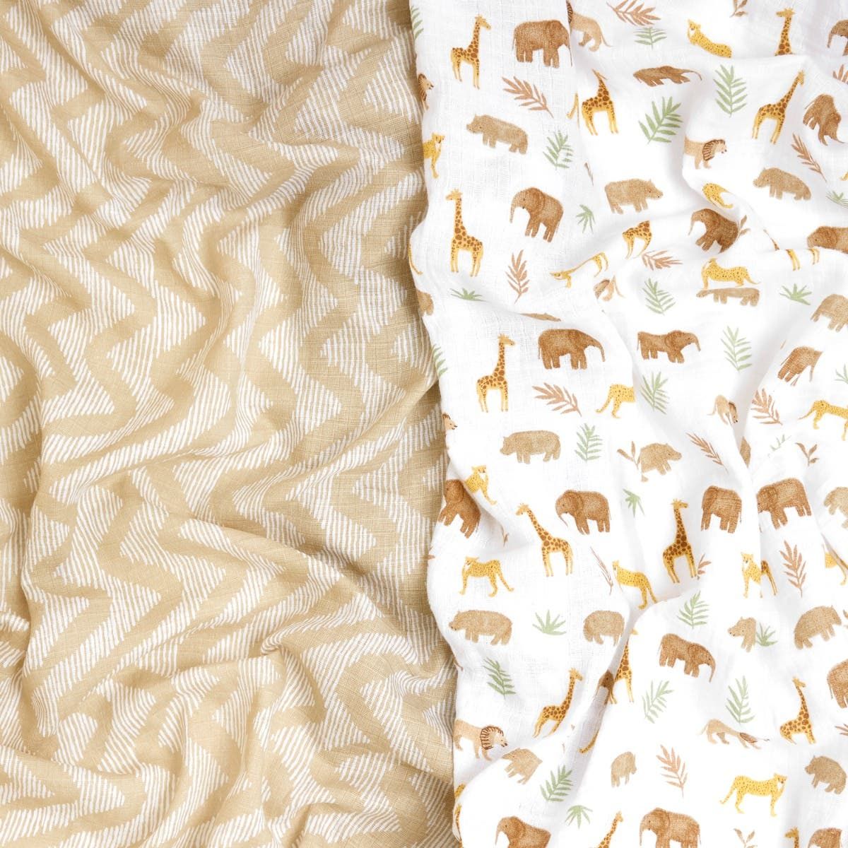 Essentials Cotton Muslin Swaddle Blanket 2 Pack